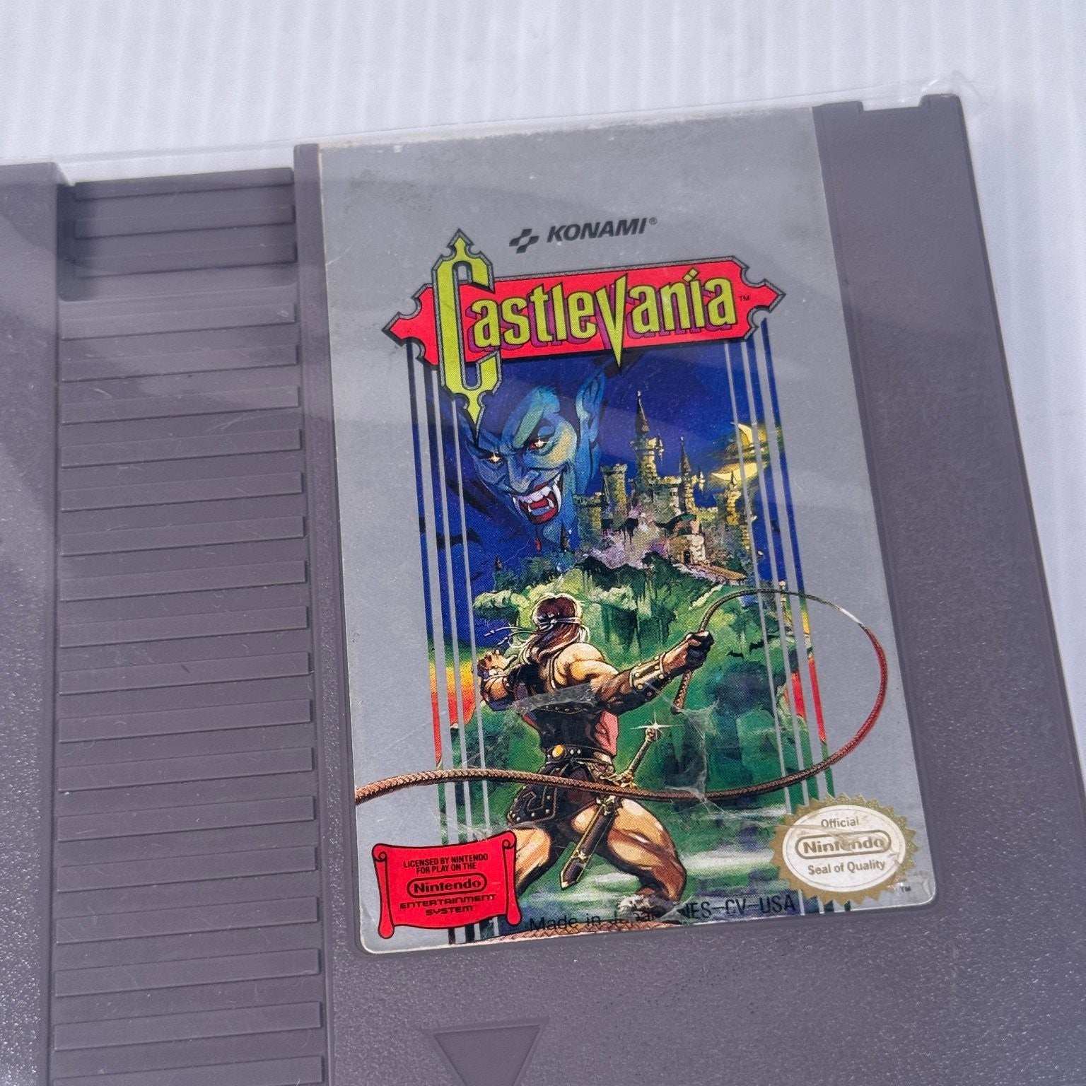 Castlevania NES Video Game Classic Action Adventure Konami Cartridge Only