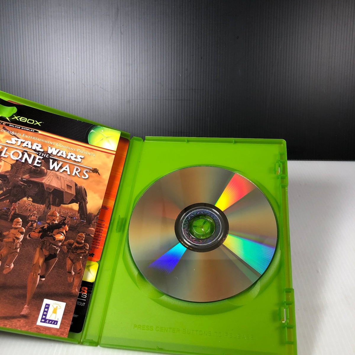 Star Wars The Clone Wars & Tetris Worlds 2-Pack Xbox Video Game Complete CIB