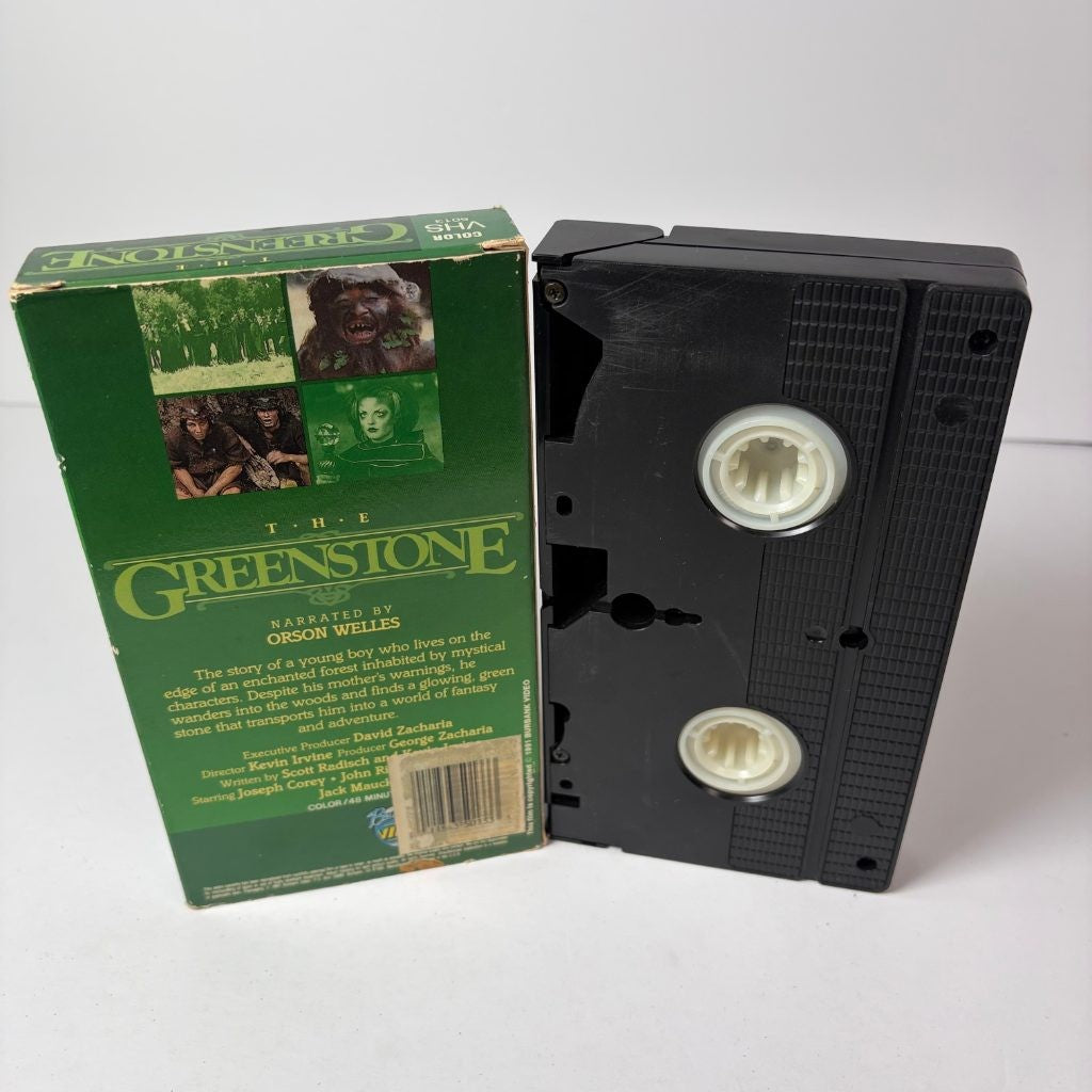 The Greenstone VHS Narrated by Orson Welles Family Fantasy Rare 1985