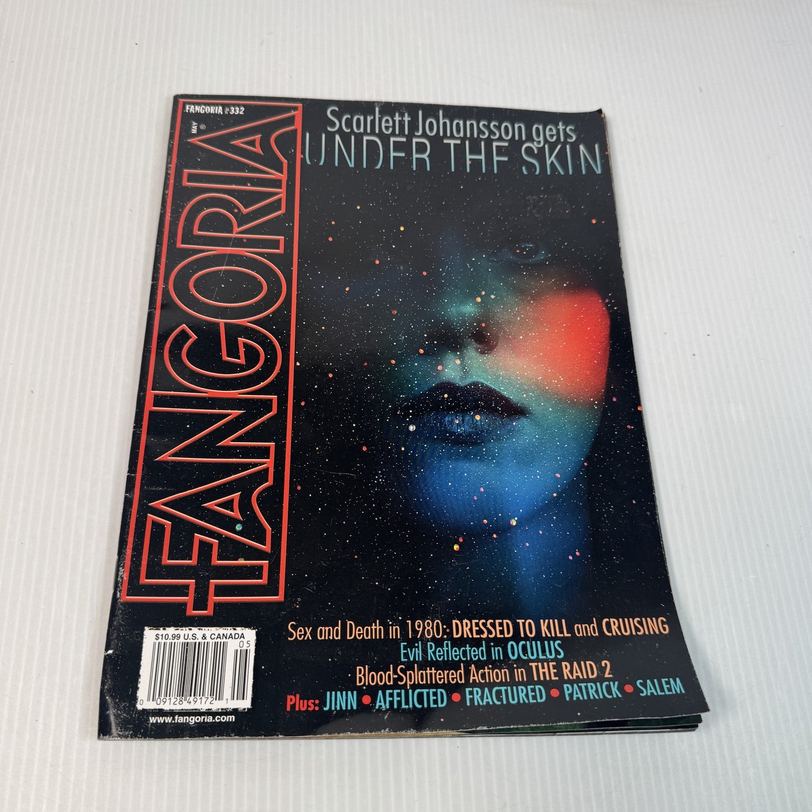 Fangoria Magazine #332 May 2014 Scarlett Johansson Under The Skin Horror Sci-Fi