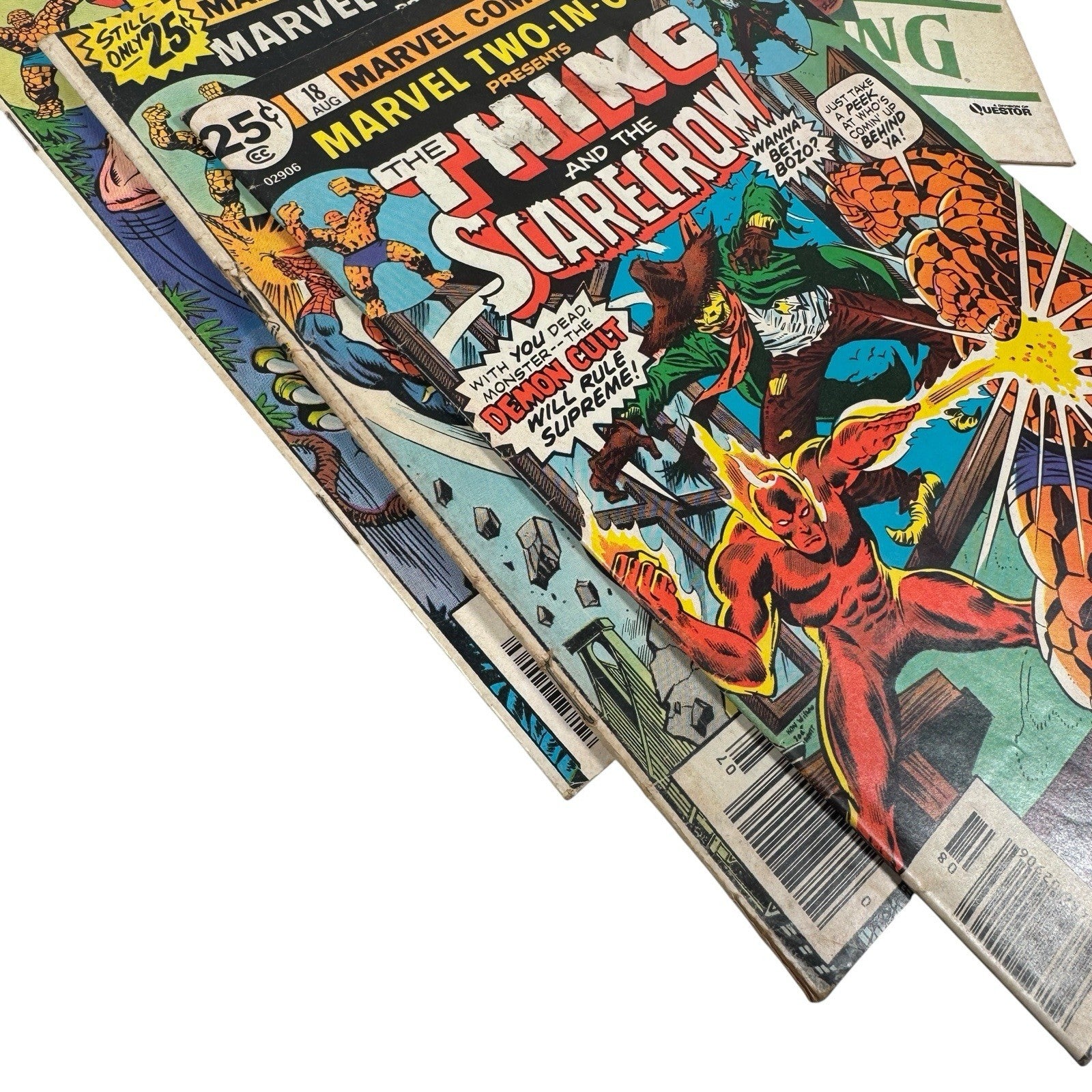 The Thing Marvel Two-In-One Lot of 10 Issues 16-20, 28, 55, 58, 60, 61