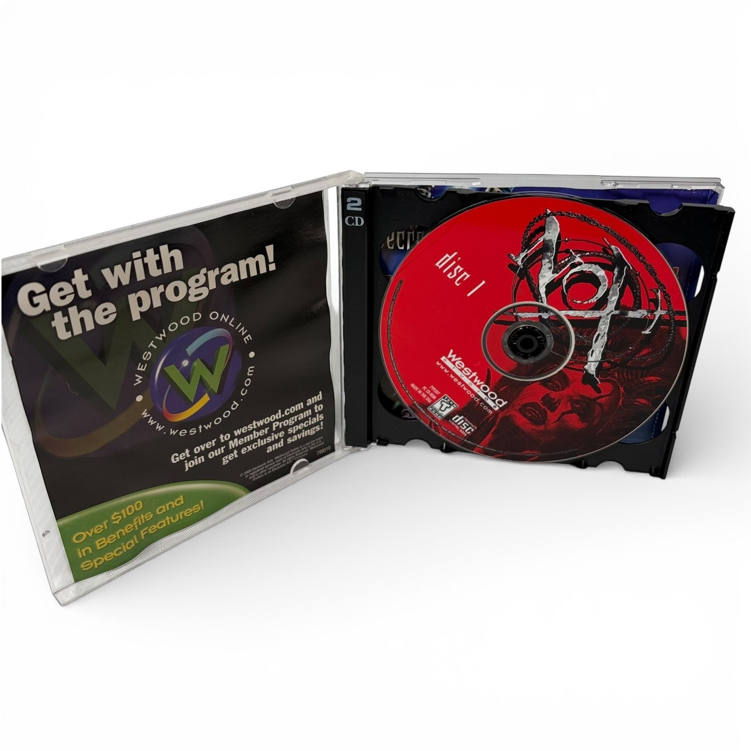 Nox PC CD-ROM Video Game Westwood Studios Classic RPG Fantasy