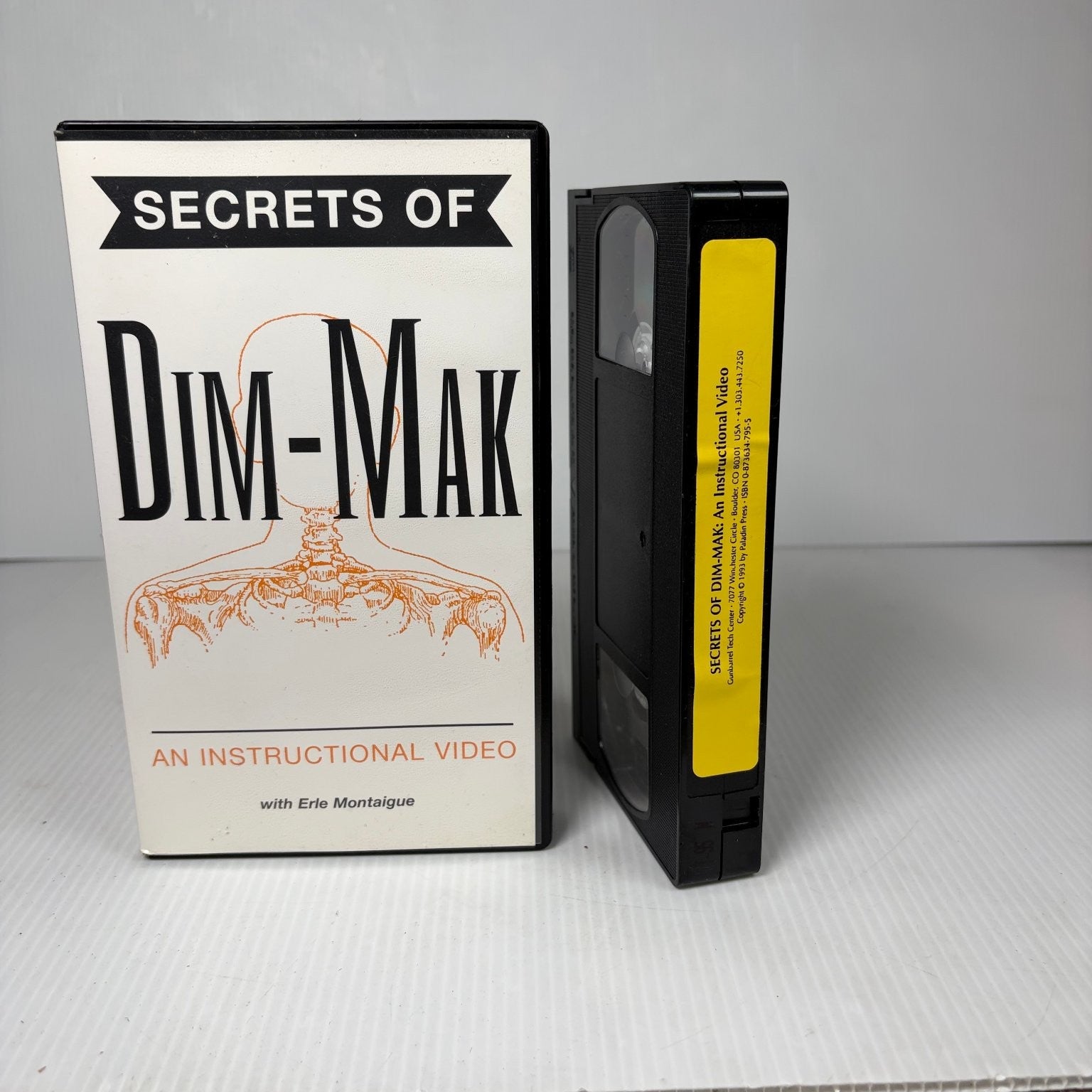 Secrets of Dim-Mak VHS 1994 Martial Arts Instructional Paladin Press