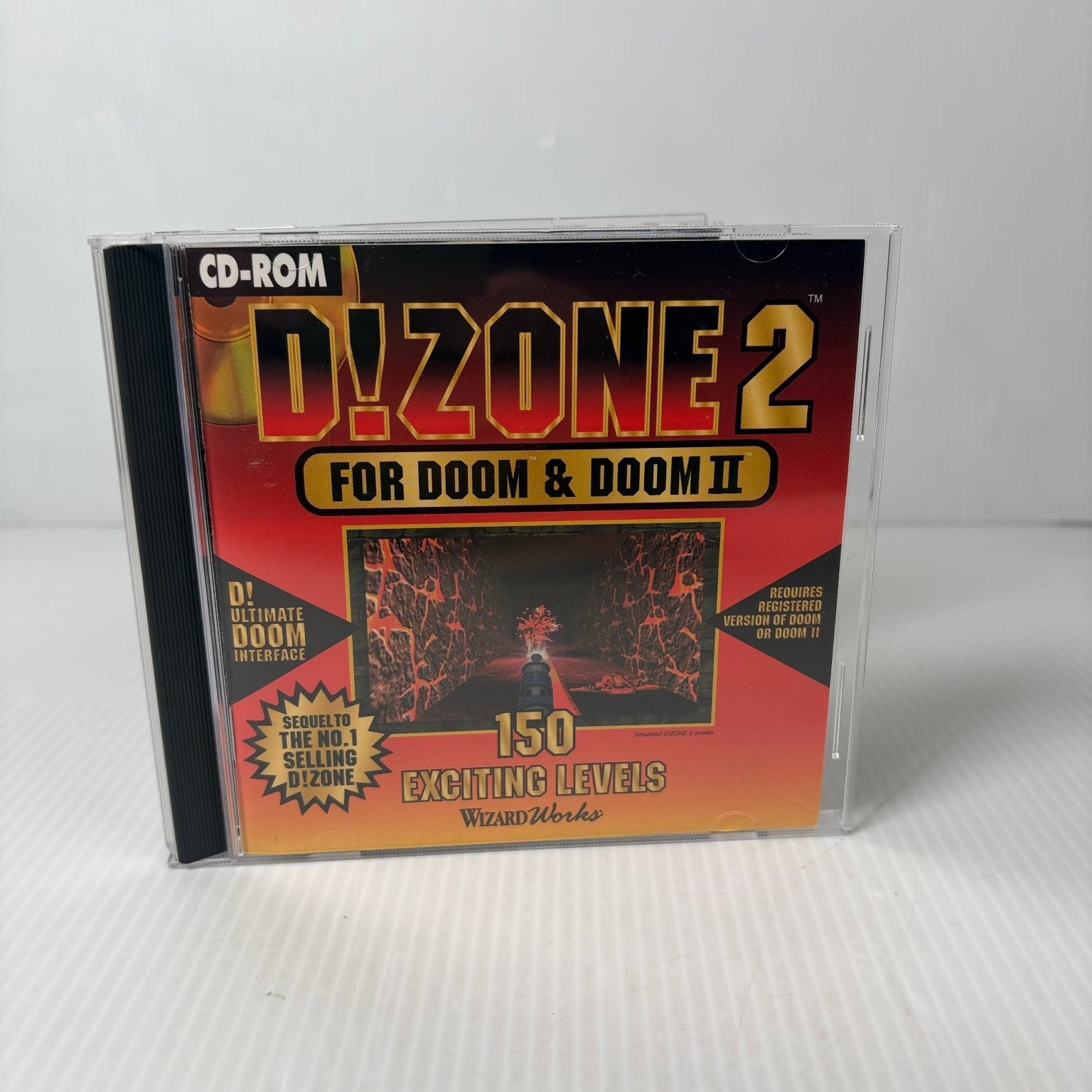 D!ZONE 2 For Doom & Doom II PC CD-ROM Video Game 150 Levels FPS