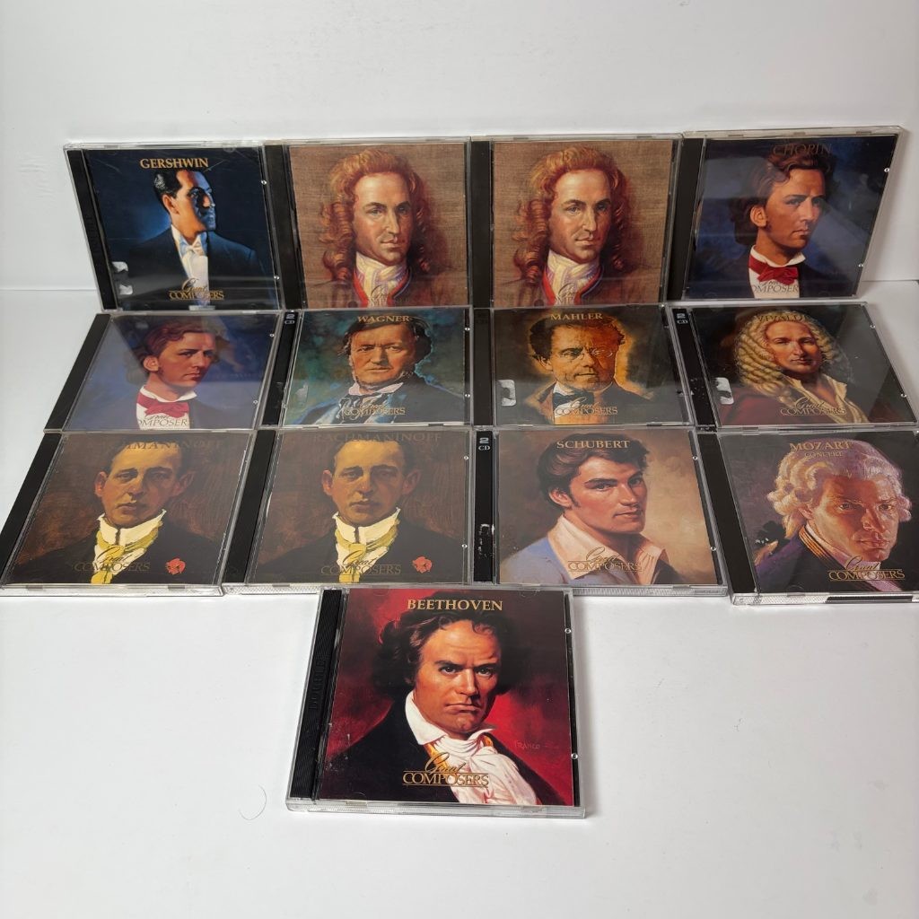 Time-Life Music Great Composers CD Lot of 29 Classical Mozart Beethoven Bach