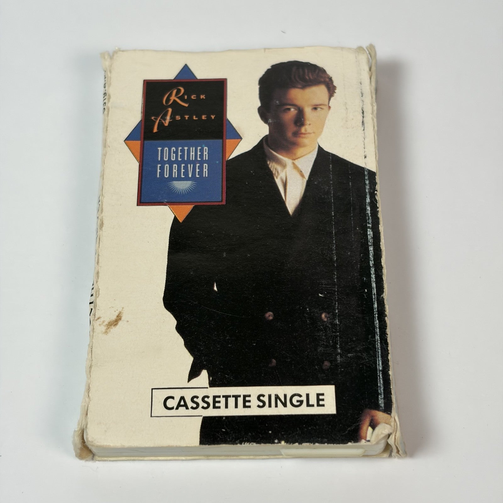 Rick Astley - Together Forever Cassette Single (Remix) - 1987 Pop Dance White