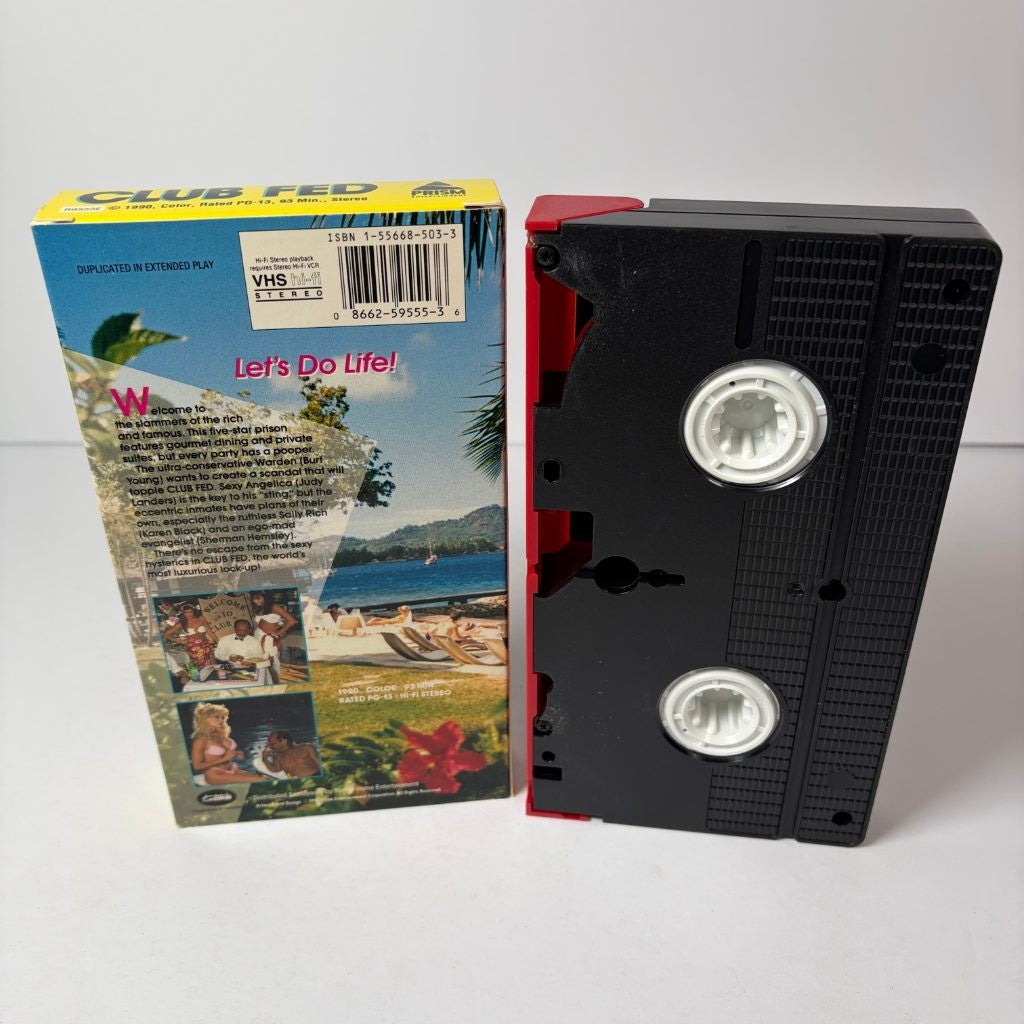 Club Fed VHS 1990 Prism Burt Young Judy Landers Karen Black Sherman Hemsley Come