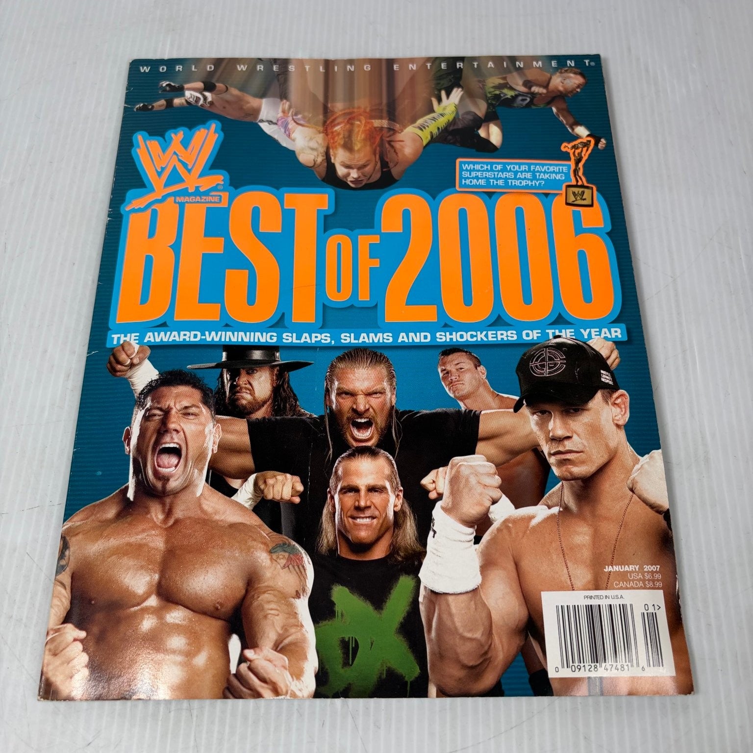 WWE Magazine Best of 2006 January 2007 Wrestling John Cena Batista HHH