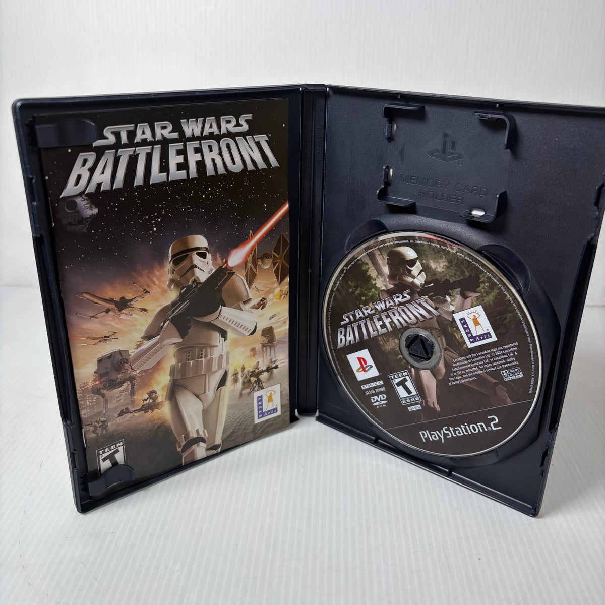 Star Wars Battlefront PlayStation 2 Video Game PS2 Complete CIB