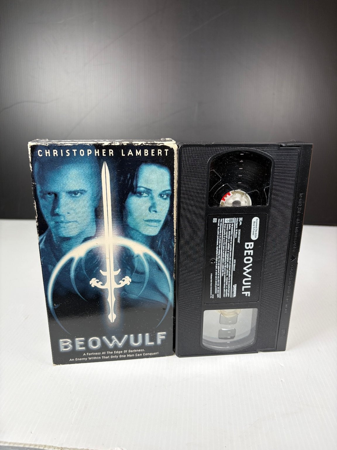 BEOWULF VHS 1999 Action Fantasy Sci-Fi Christopher Lambert Dimension