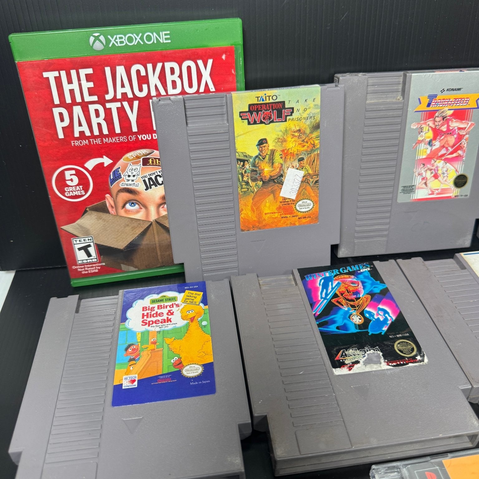 Mixed Lot of 20 NES, PS1 & Xbox One Games Rygar, Rare Replay, Witcher III & More