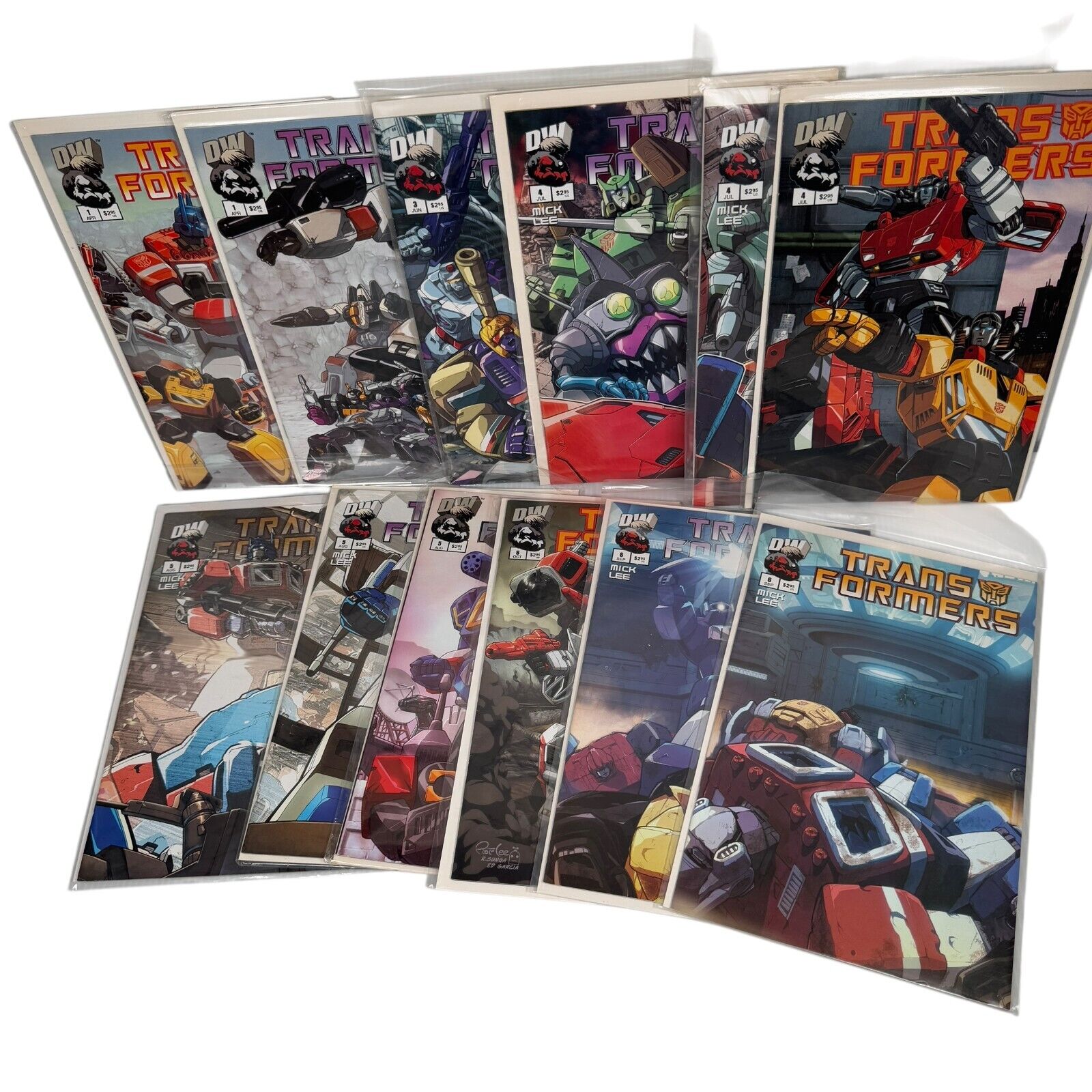 Transformers Generation One Vol. 2 Lot of 12 Variants #1, #3-6 Dreamwave Comics