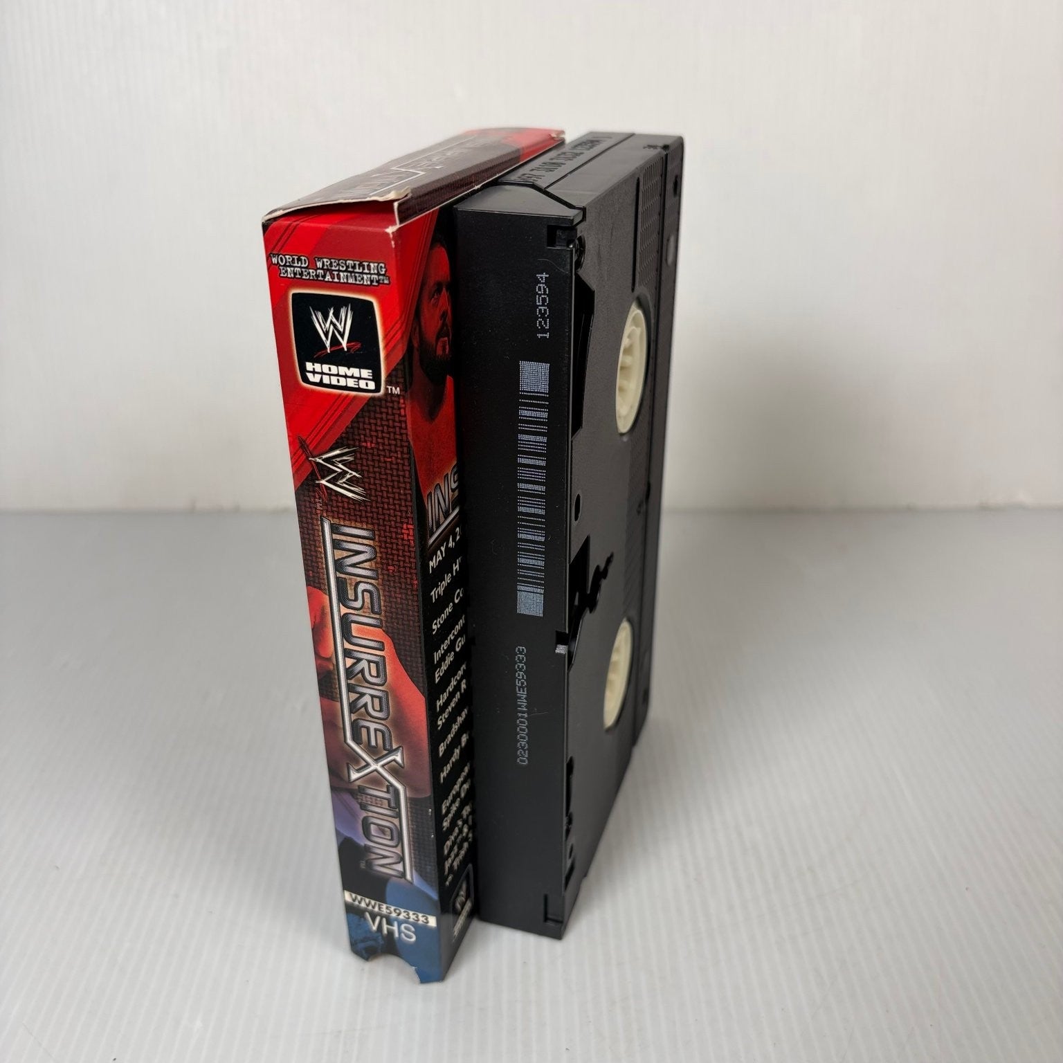 WWE Insurrextion VHS 2002 Wrestling UK PPV WWE Home Video Undertaker HHH