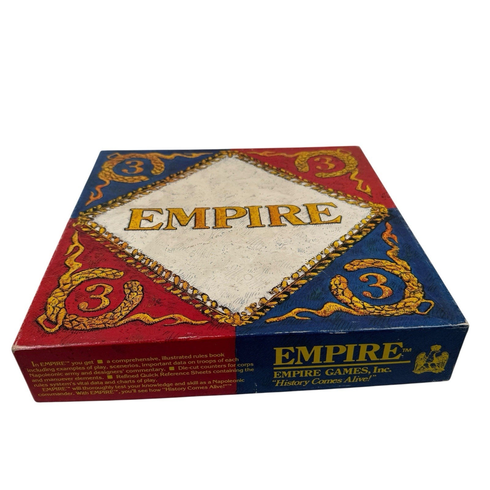 Empire 3rd Edition A Simulation For The Napoleonic Wars Game Box Set Unpunched