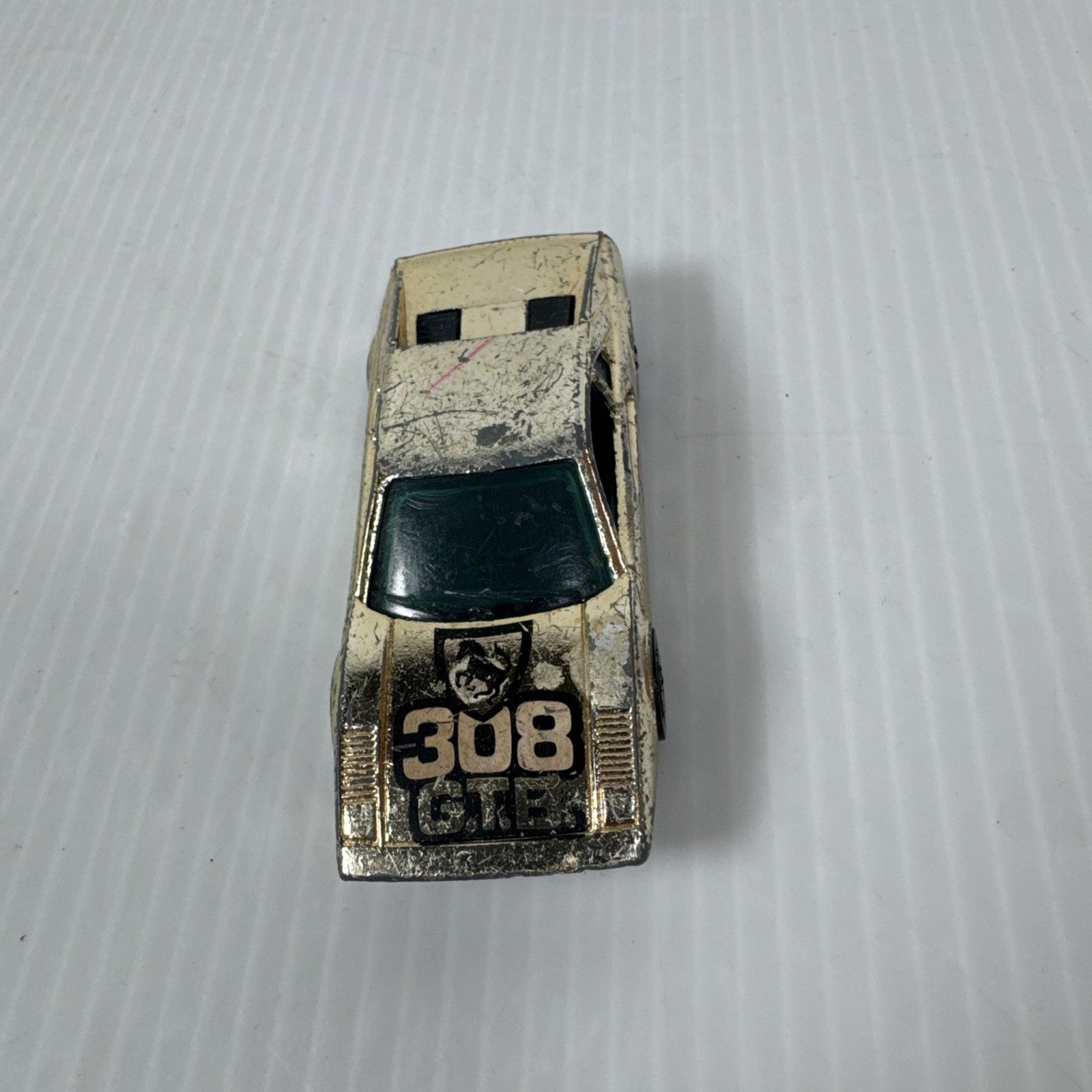 Hot Wheels 1982 Ferrari 308 GTB "Race Bait" Golden Ones With Wear