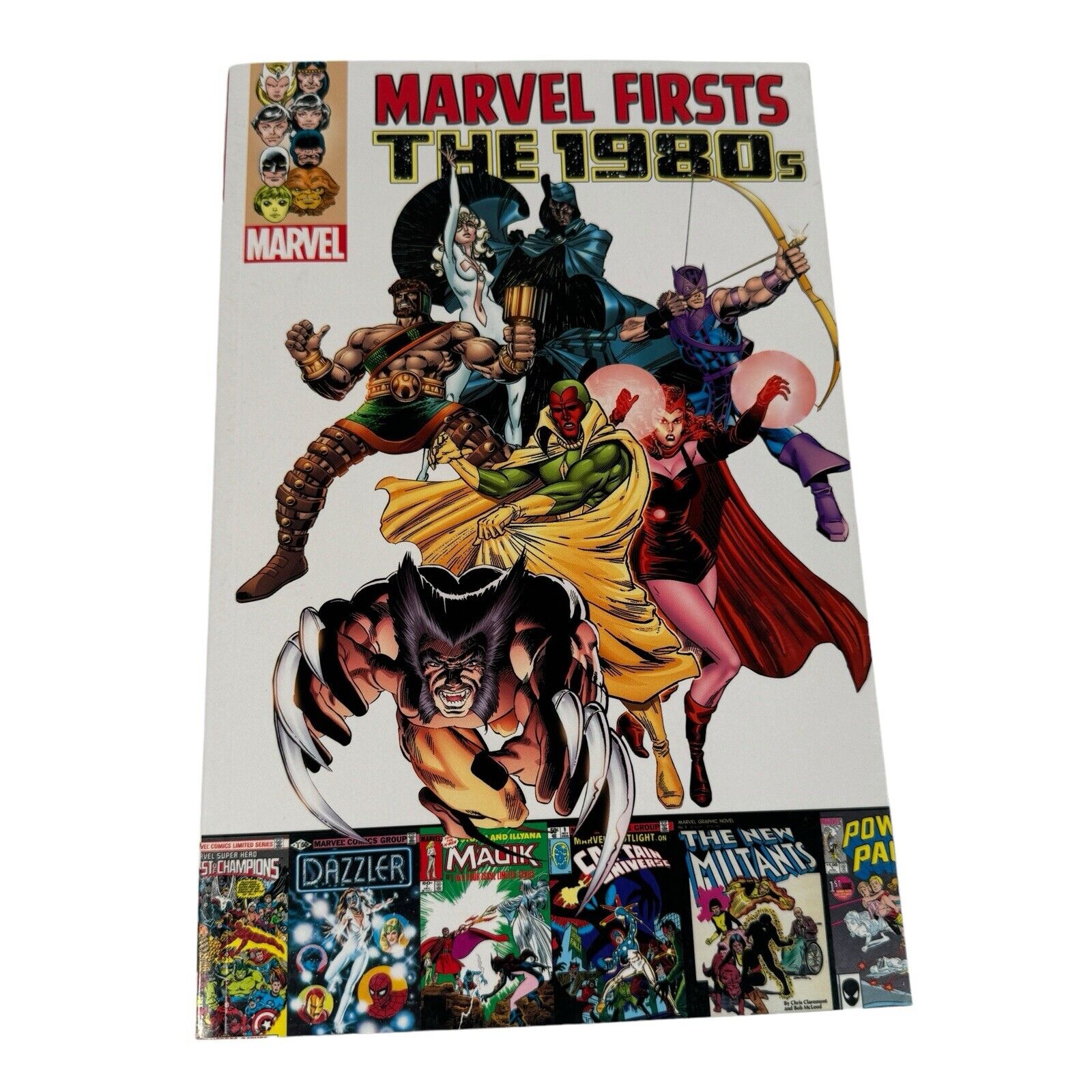 MARVEL FIRSTS : THE 1980s : TRADE PAPERBACK Wolverine X Men Spiderman 1st Print