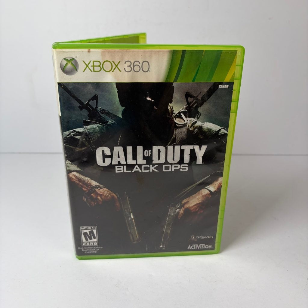 Call of Duty Black Ops Xbox 360 NTSC Activision Treyarch Complete w/ Manual