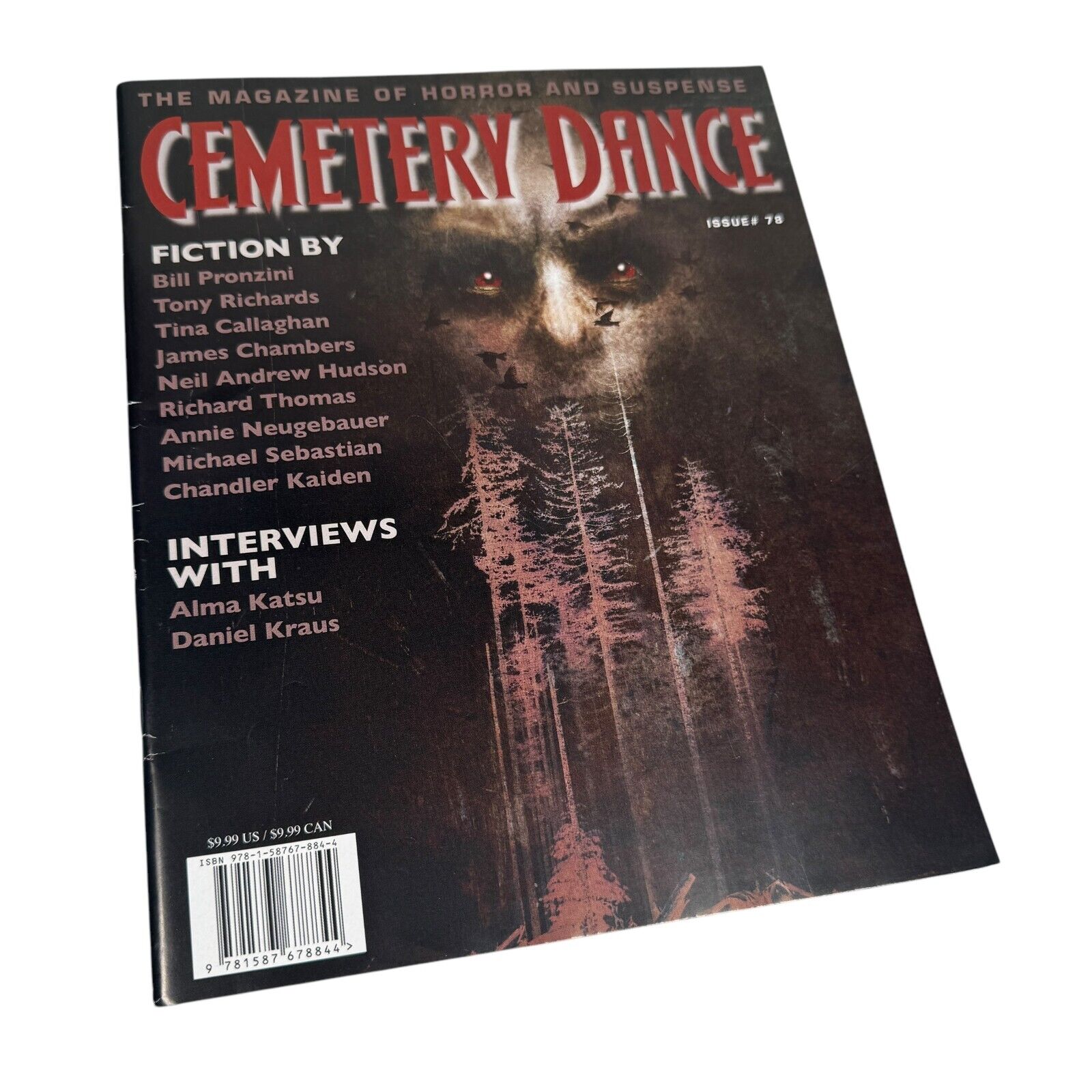 Cemetery Dance Issue #78 Horror & Suspense Short Fiction Magazine OOP Back Issue