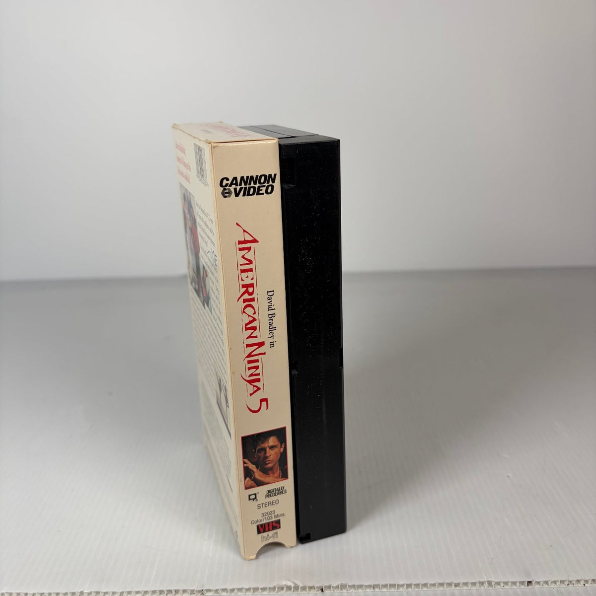 American Ninja 5 VHS 1993 Martial Arts Action Pat Morita David Bradley Cannon