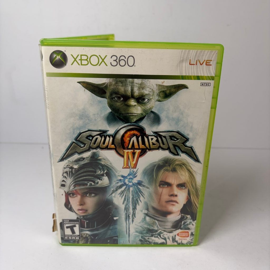 Soul Calibur IV Xbox 360 Yoda Bandai Namco Fighting Game NTSC