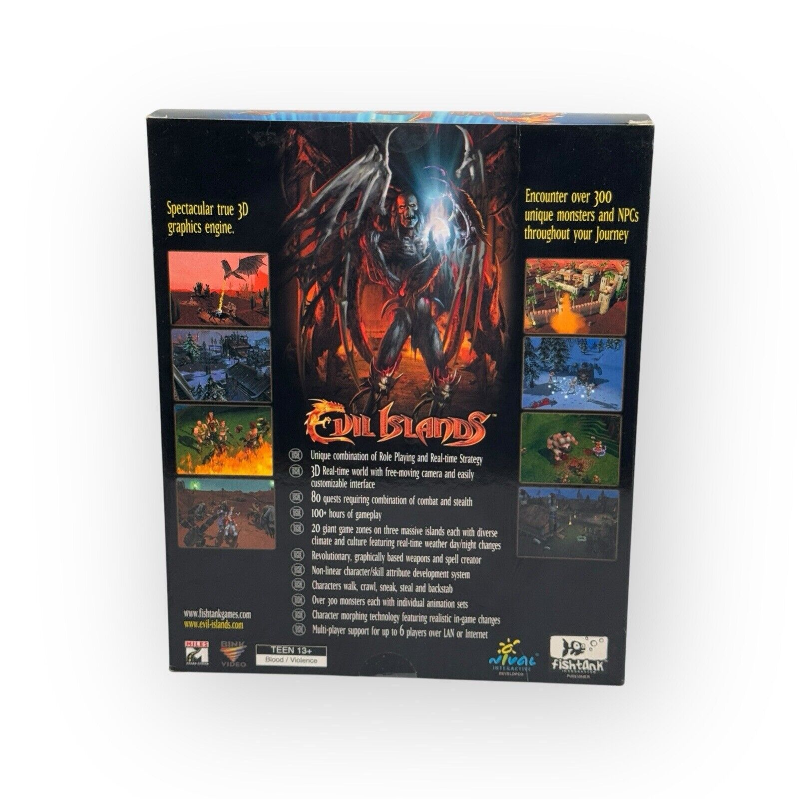 Evil Islands: Curse Of The Lost Soul US Gatefold Big Box Edition PC Complete CIB