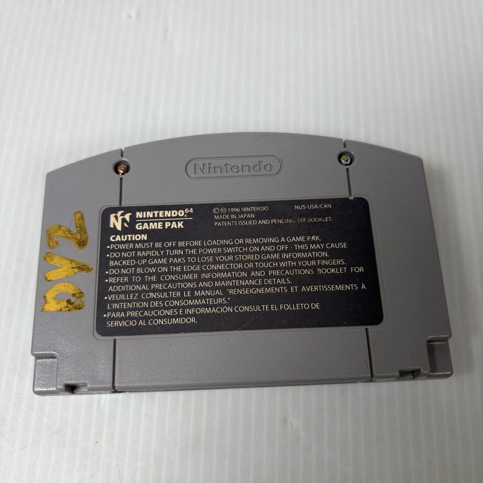 DOOM 64 Nintendo 64 N64 Video Game FPS Shooter Classic Authentic Cartridge