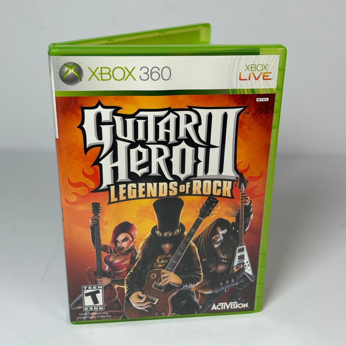 Guitar Hero III: Legends of Rock - Microsoft Xbox 360 - Complete w/ Manual