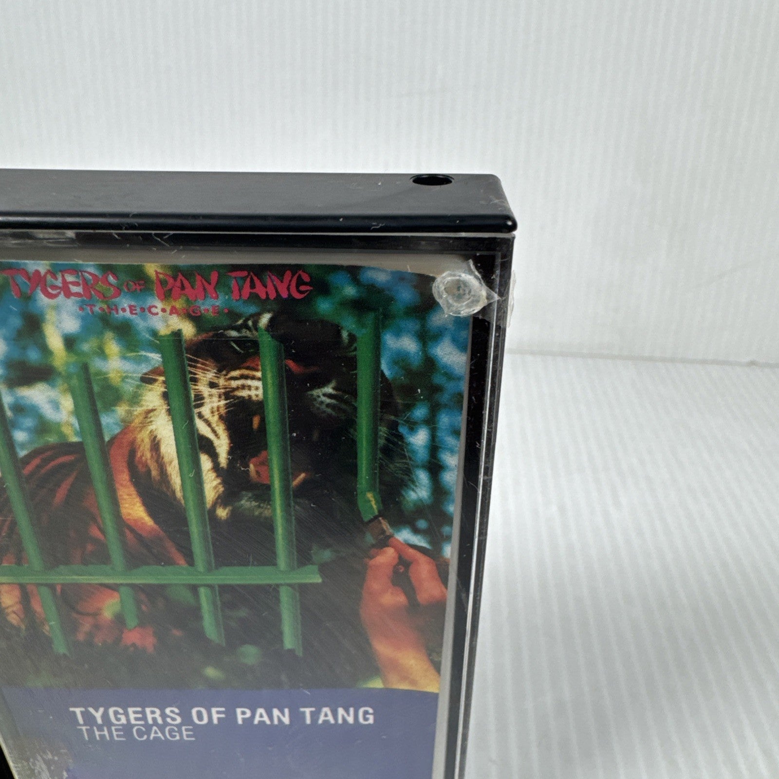 Tygers Of Pan Tang Cassette Lot Of 2 Wild Cat & The Cage Vintage 1980s Metal