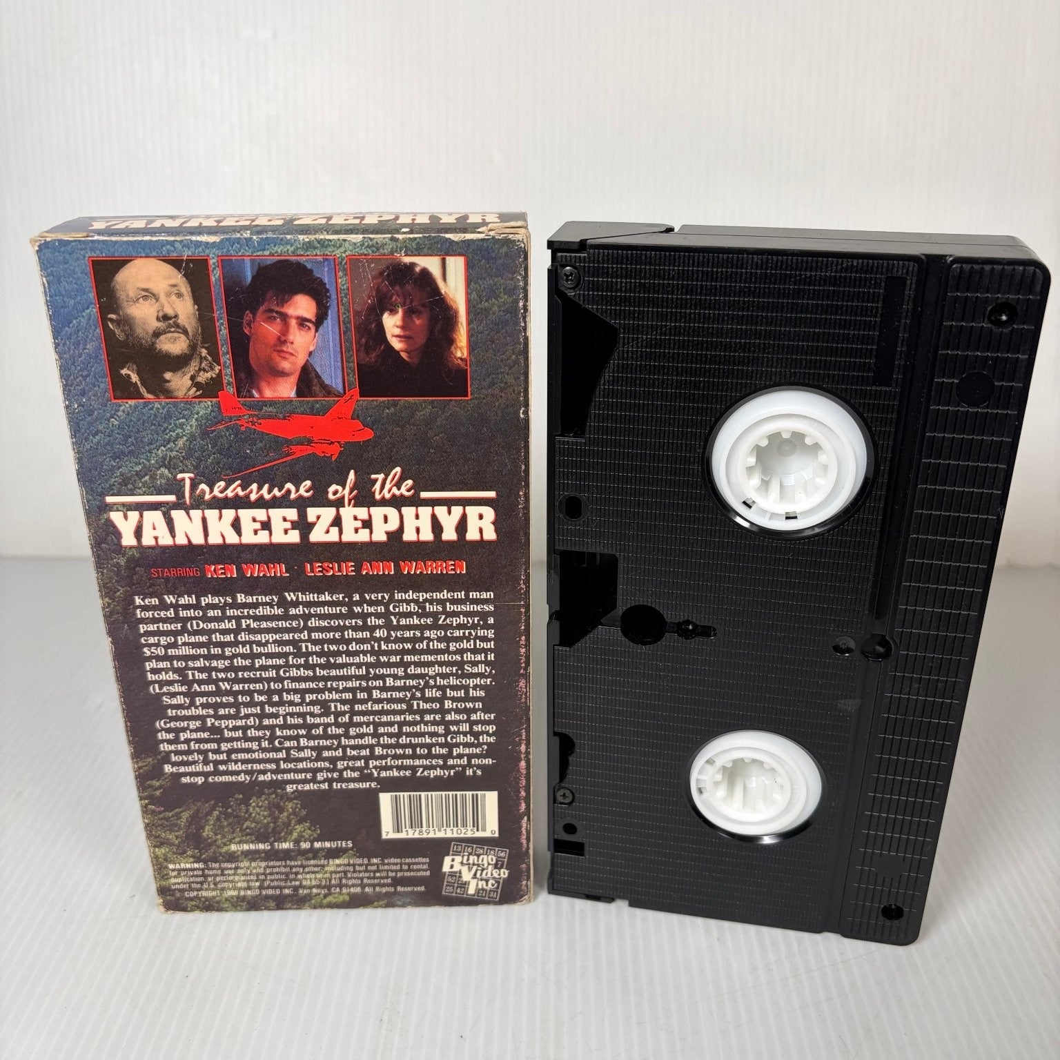 Treasure of The Yankee Zephyr VHS 1981 Action Adventure World Wide Video