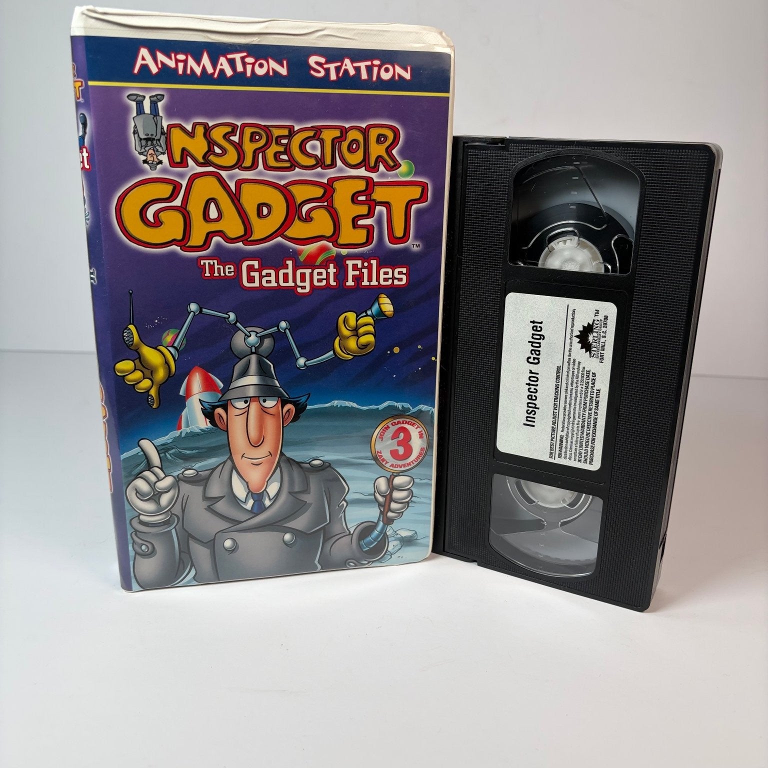Inspector Gadget The Gadget Files VHS 1999 Animation Sterling