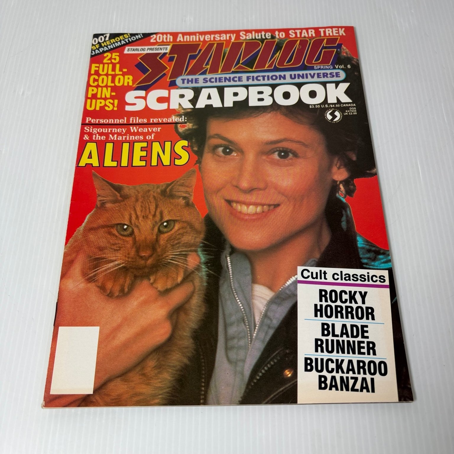 Starlog Magazine Scrapbook  Spring Vol 6 Aliens Sigourney Weaver Sci-Fi