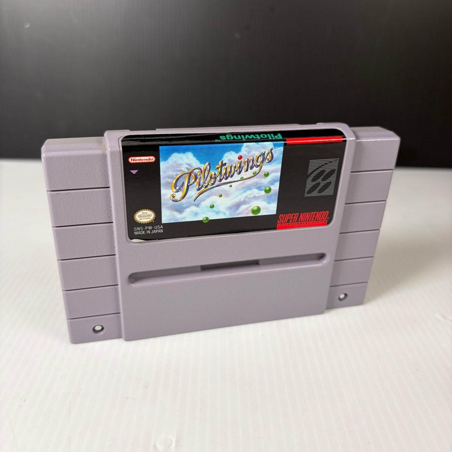 Pilotwings Super Nintendo SNES Video Game Flight Simulation