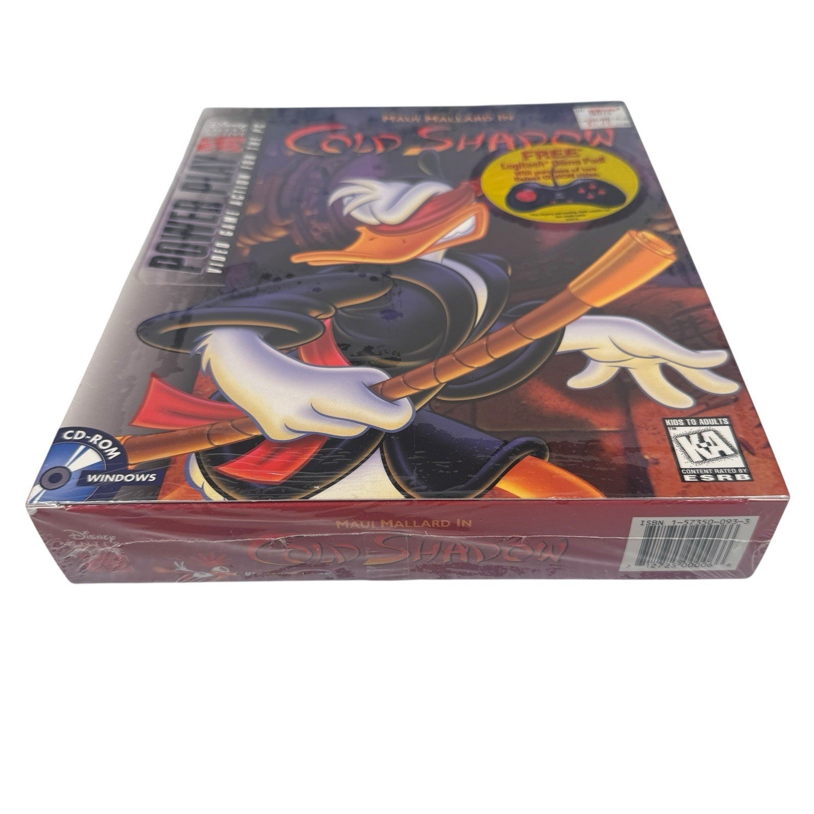 Maui Mallard Cold Shadow PC New Sealed Big Box Computer Game Action Platformer