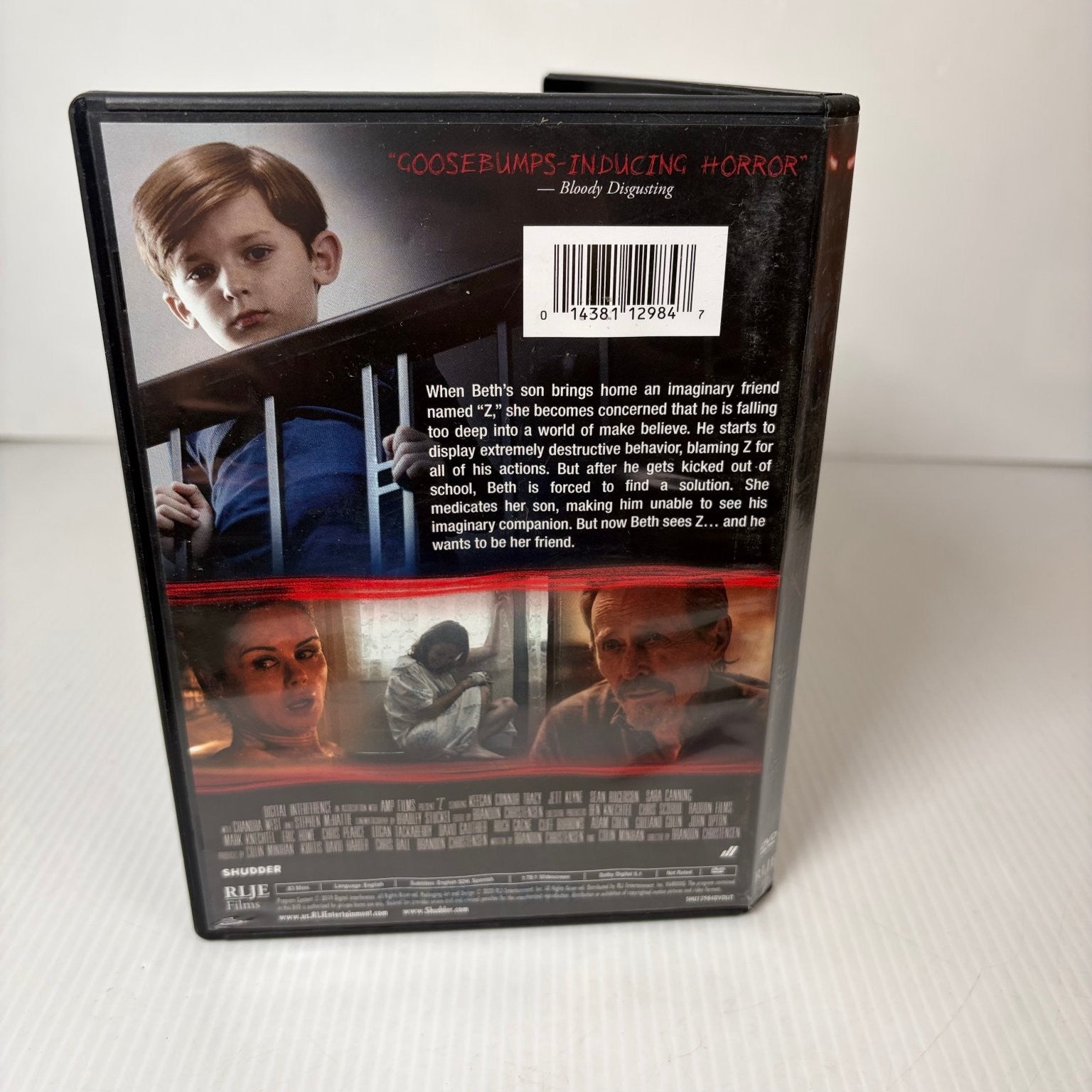 Z DVD (2019) A Shudder Original Horror Film Brandon Christensen, Keegan Connor