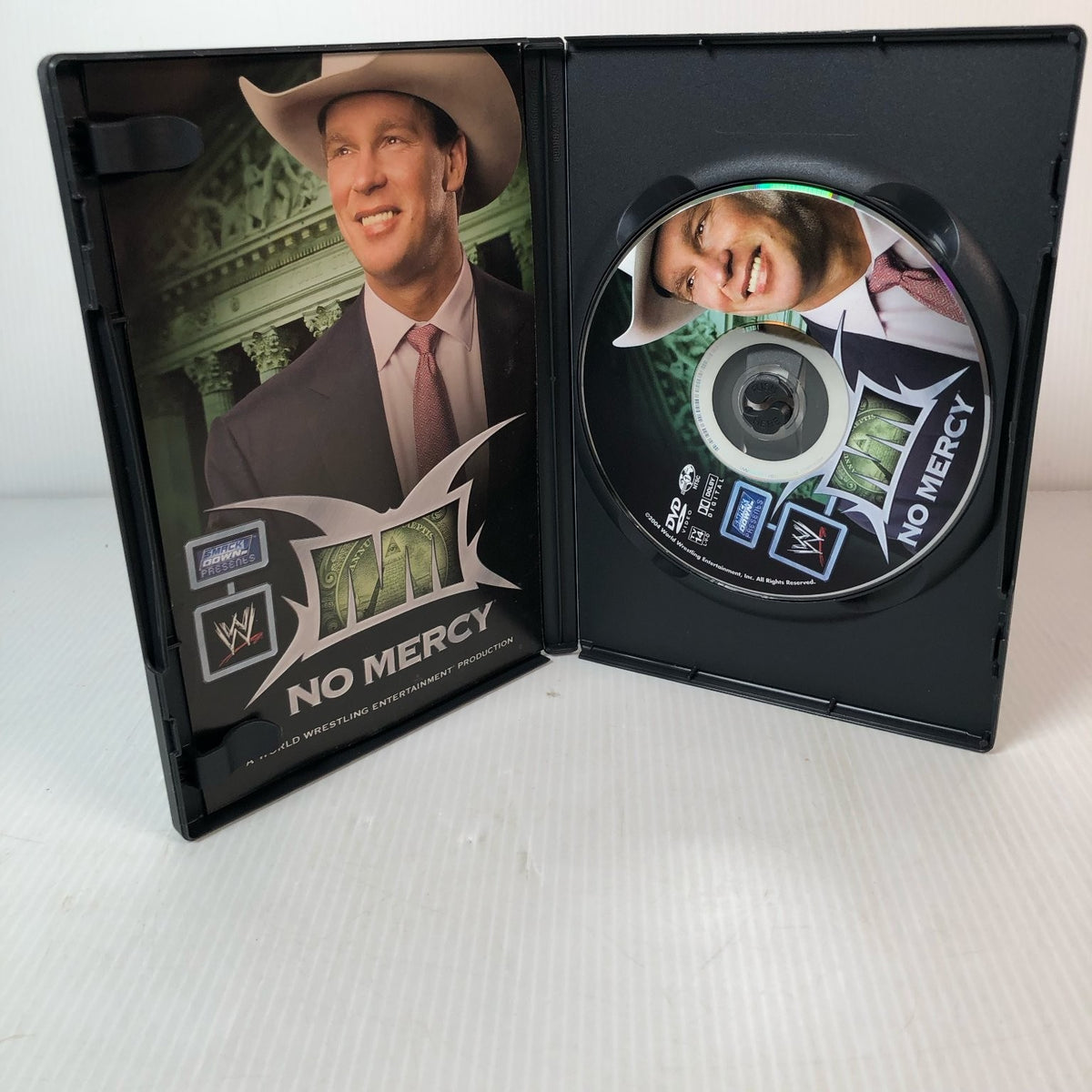 WWE No Mercy 2004 DVD JBL Undertaker John Cena Kurt Angle Rey Mysterio