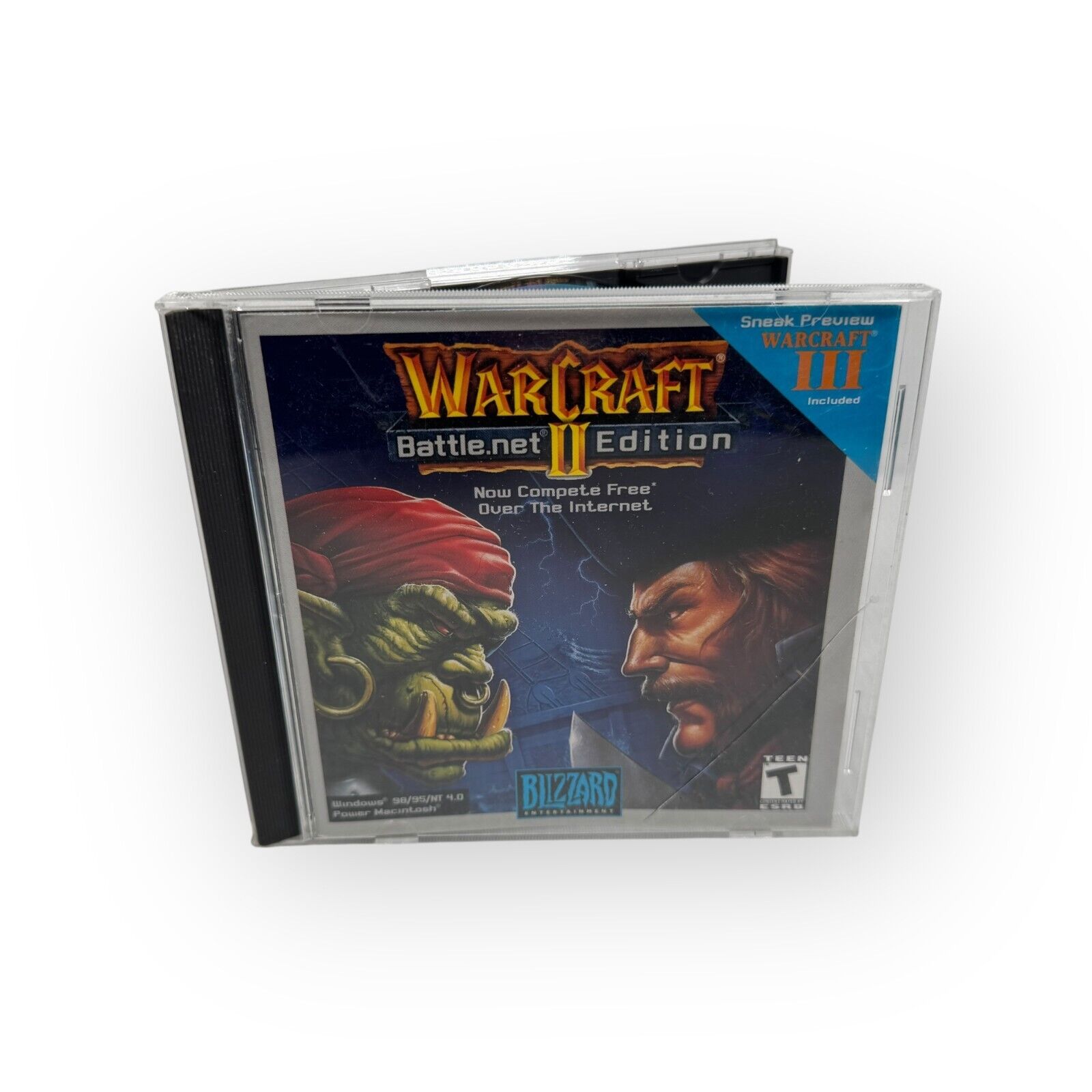 Warcraft II Battle.net Edition (PC CD-Rom, 1999) with Game Key