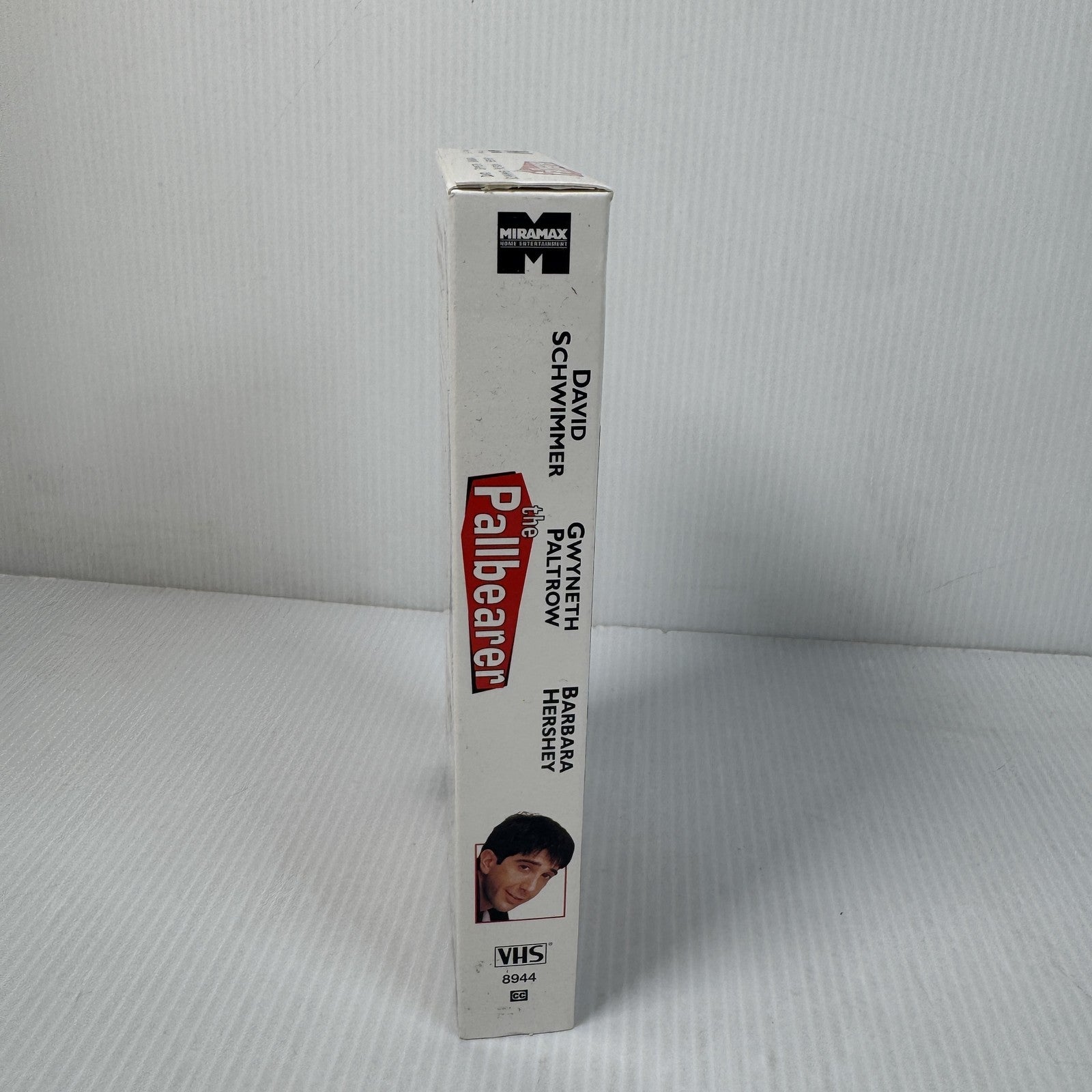 Vintage The Pallbearer VHS 1996 Comedy Movie David Schwimmer Gwyneth Paltrow