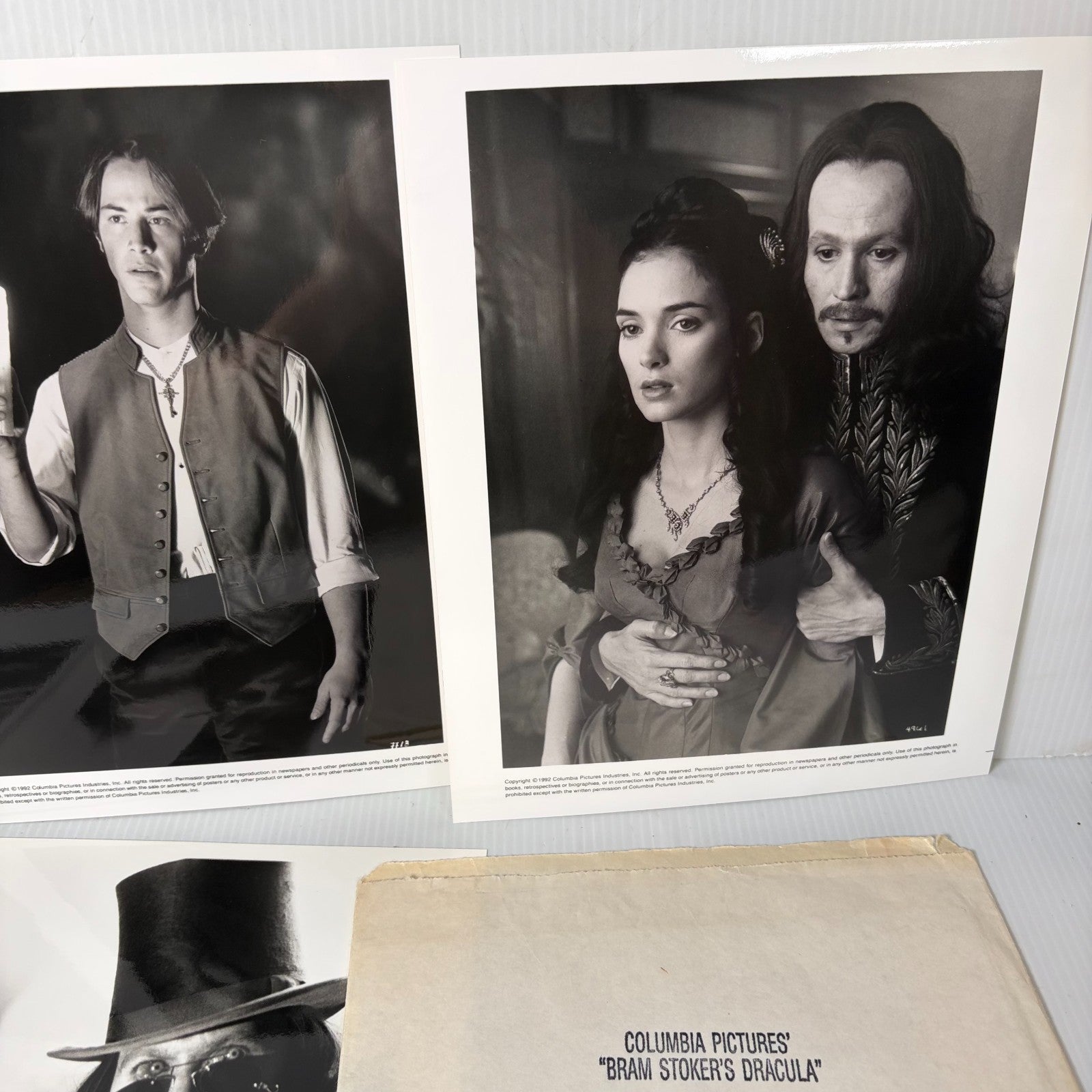 Bram Stoker's Dracula 1992 Lot of 5 Press Kit Photos 8x10 Winona Ryder Vintage