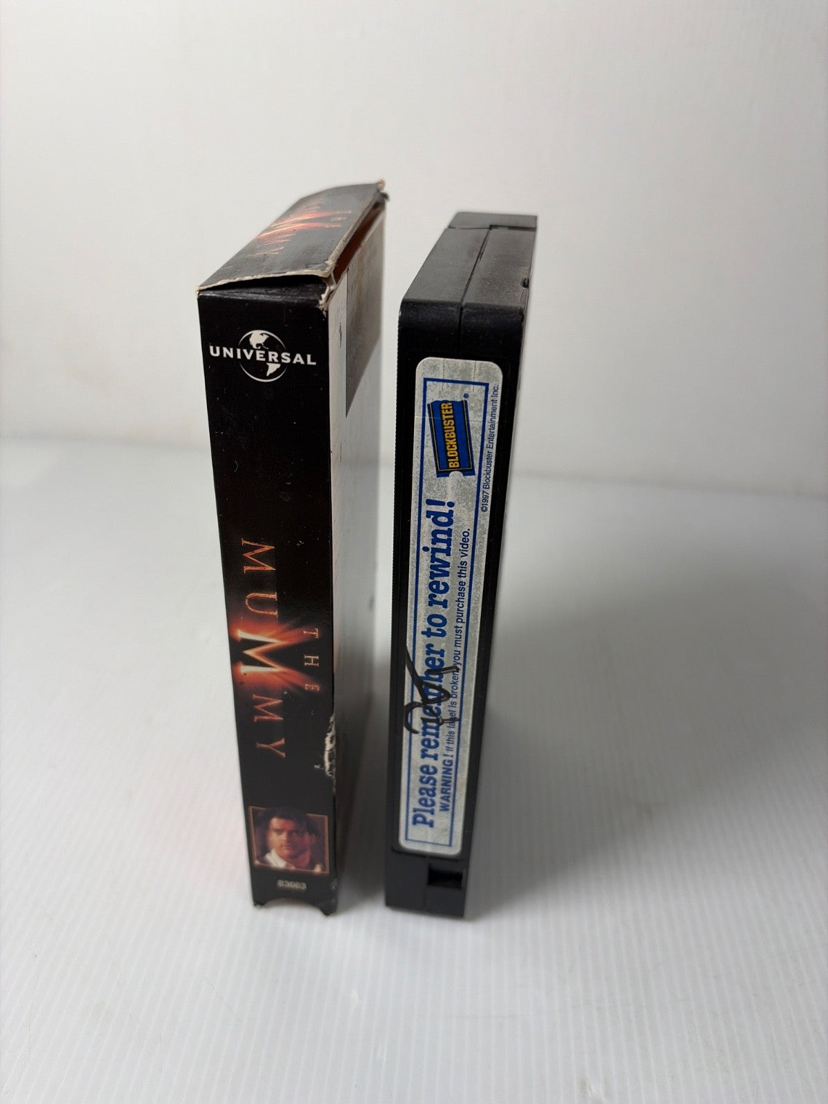 The Mummy VHS 1999 Action Adventure Horror Universal Brendan Fraser