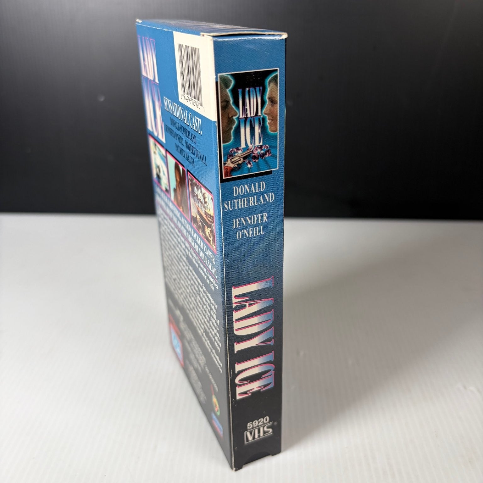 Lady Ice VHS 1987 Action Crime Thriller Original Release UTA