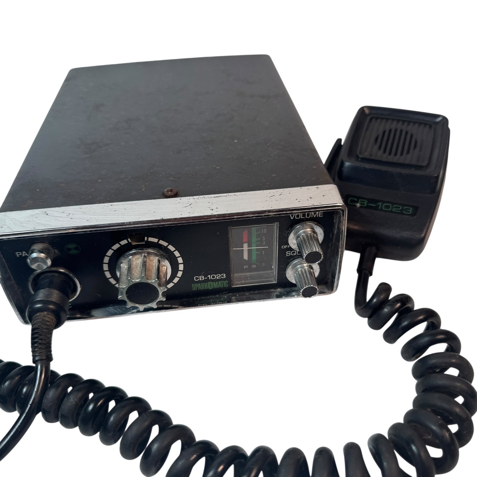Vintage Sparkomatic CB Radio CB-1023 23 Channel Mobile Radio AS IS UNTESTED