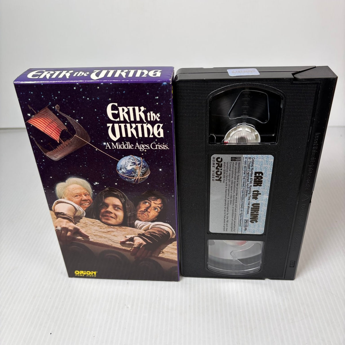 Erik the Viking VHS 1989 Fantasy Comedy Orion Home Video PG-13
