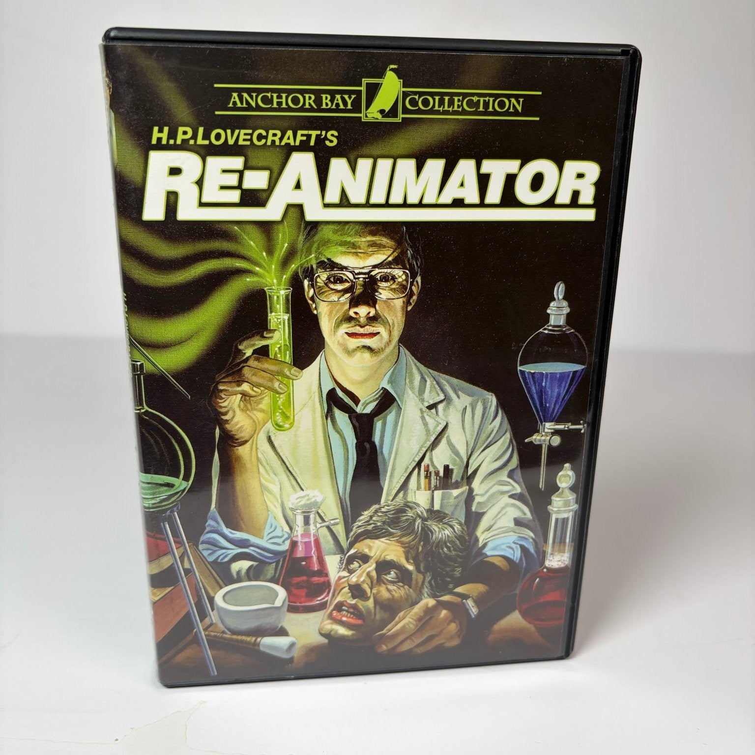 H.P. Lovecraft's Re-Animator DVD 1985 Anchor Bay Collection 2-Disc Set