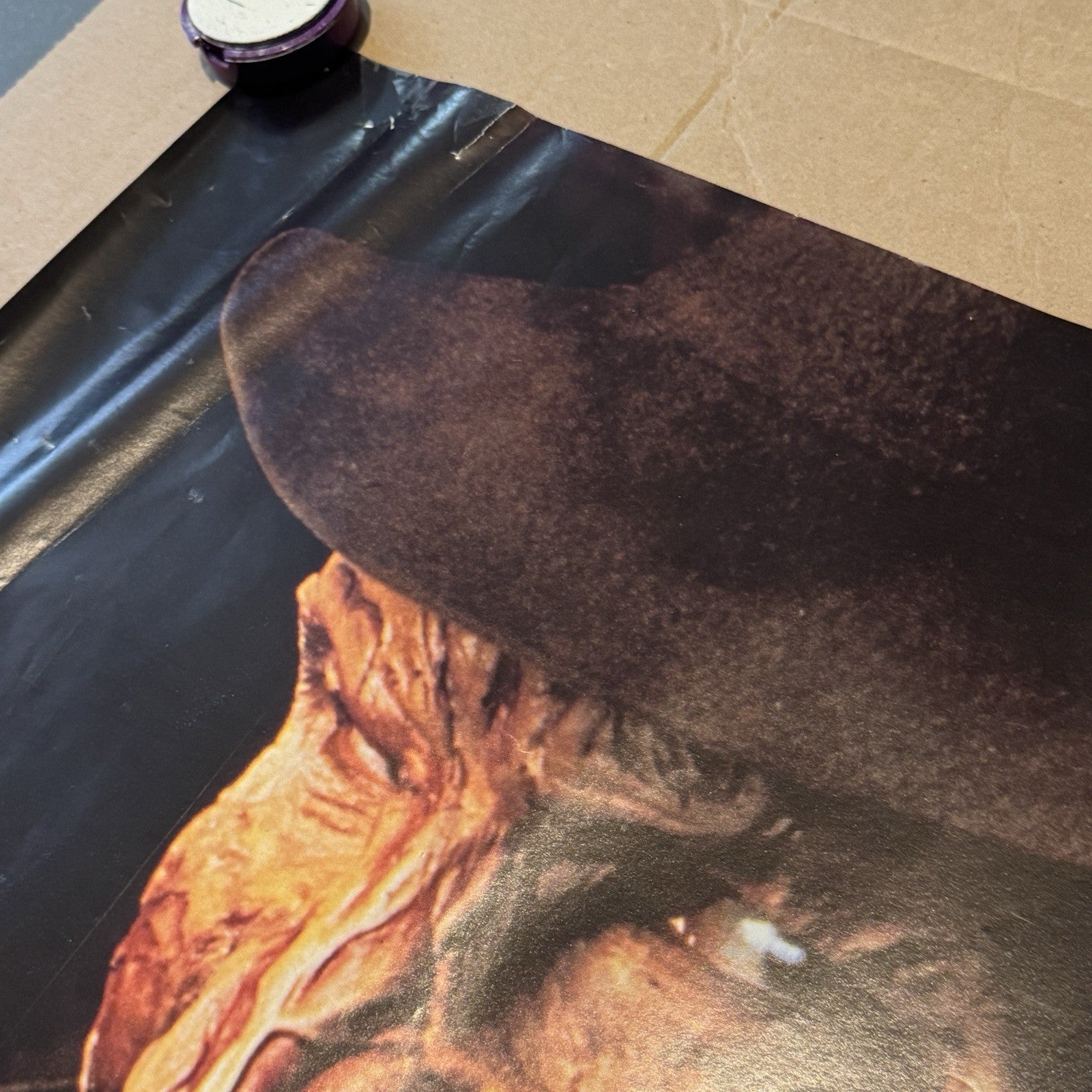 Vintage 1980s Nightmare On Elm Street 4 Dream Master Poster 34X22 Freddy Krueger