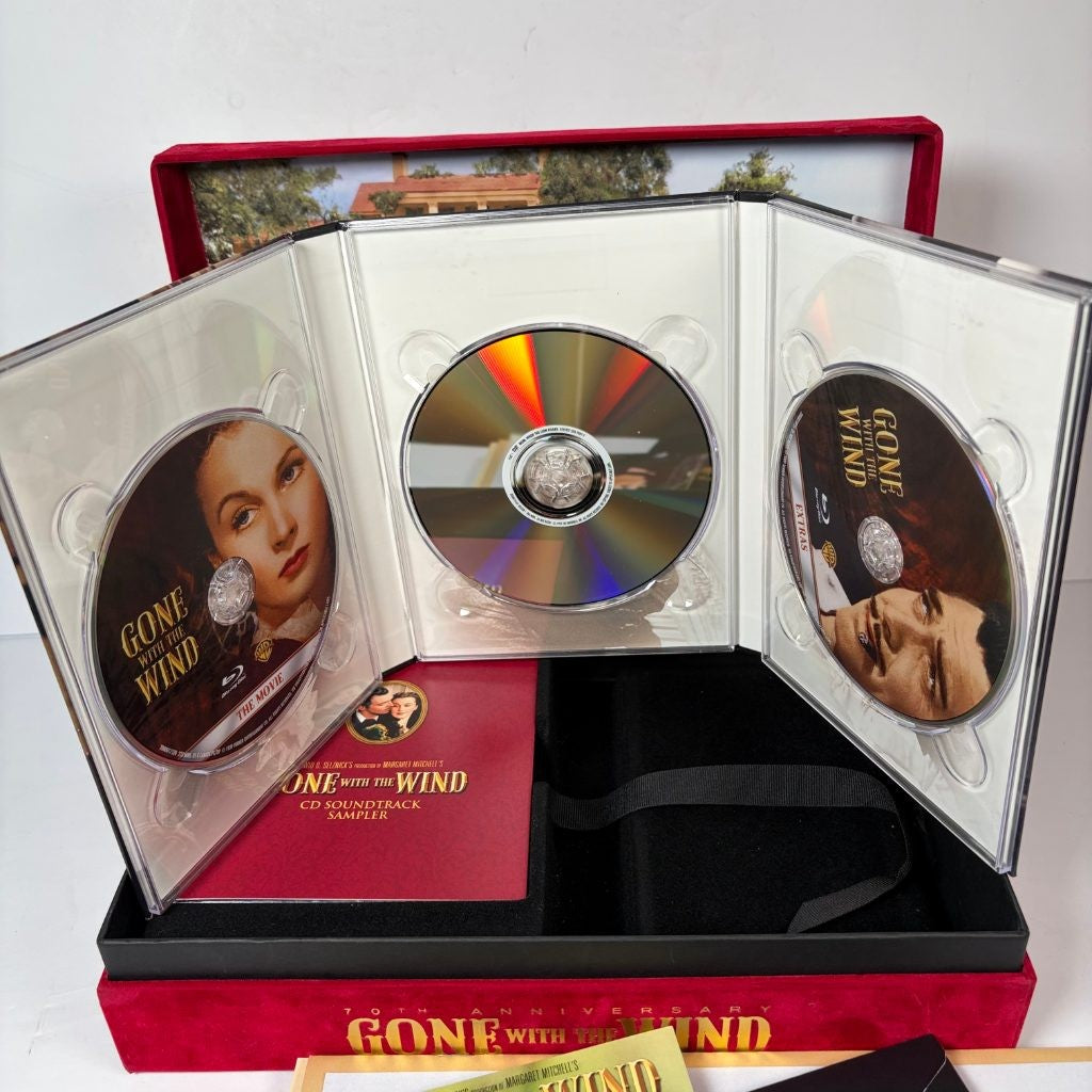 Gone With the Wind 70th Anniversary Limited Edition Blu-ray Box Set Collector's