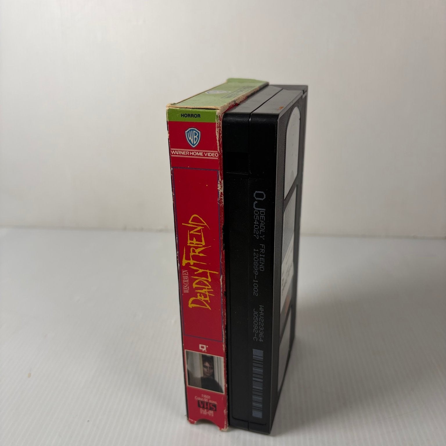 Deadly Friend VHS 1986 Horror Wes Craven Warner Home Video