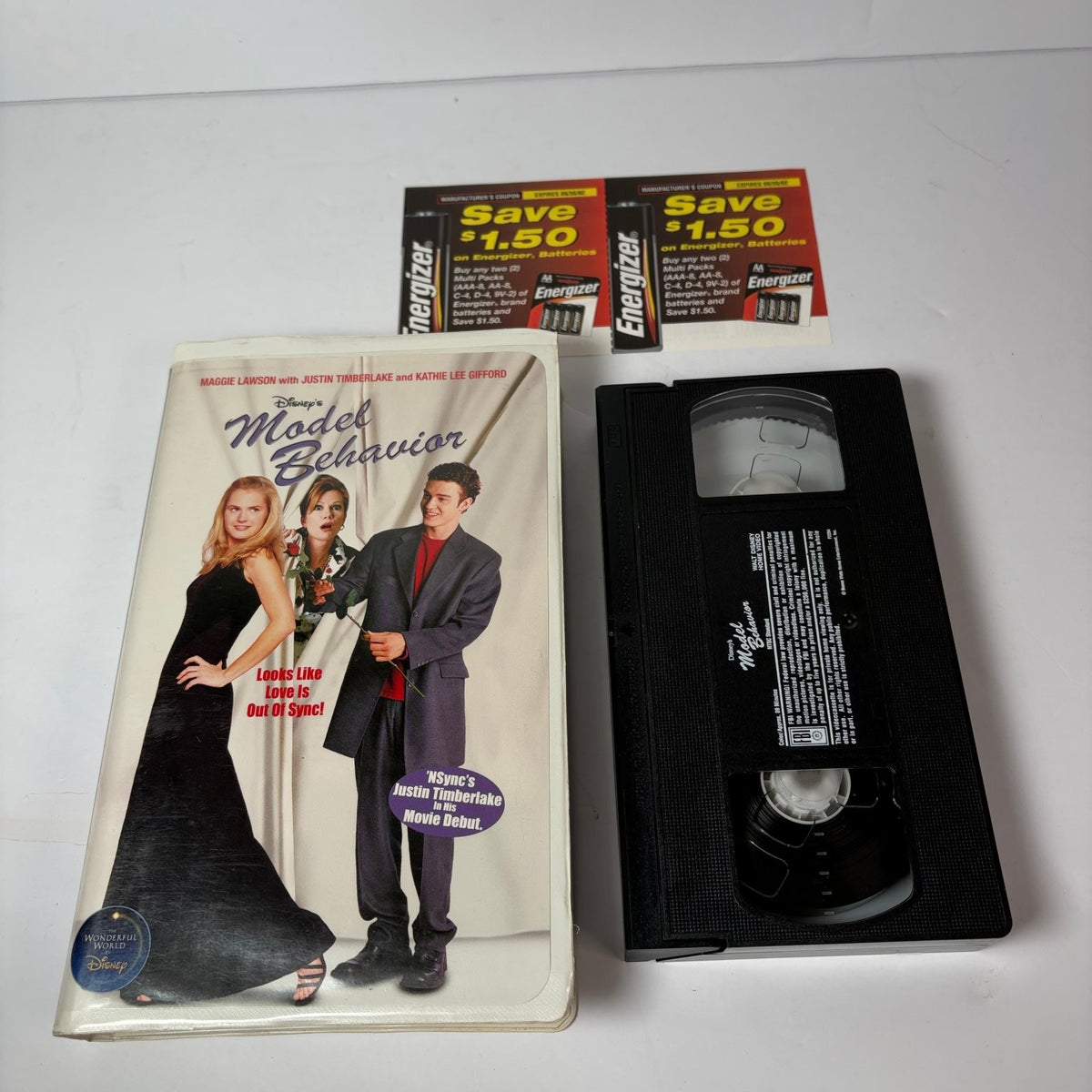 Disney's Model Behavior VHS (2000) Justin Timberlake Maggie Lawson Kathie Lee