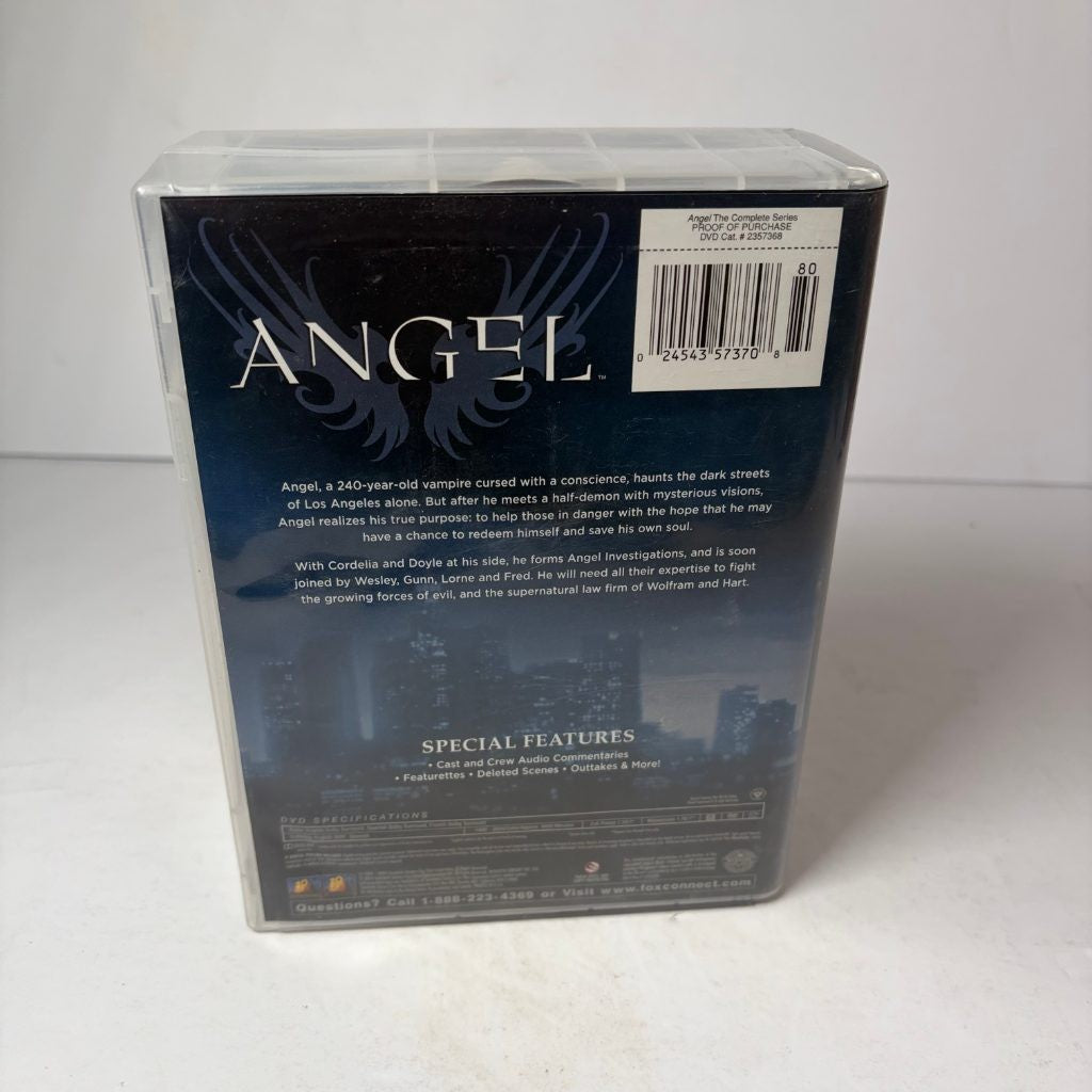 Angel The Complete Series DVD Box Set All 5 Seasons David Boreanaz Buffy Spinoff