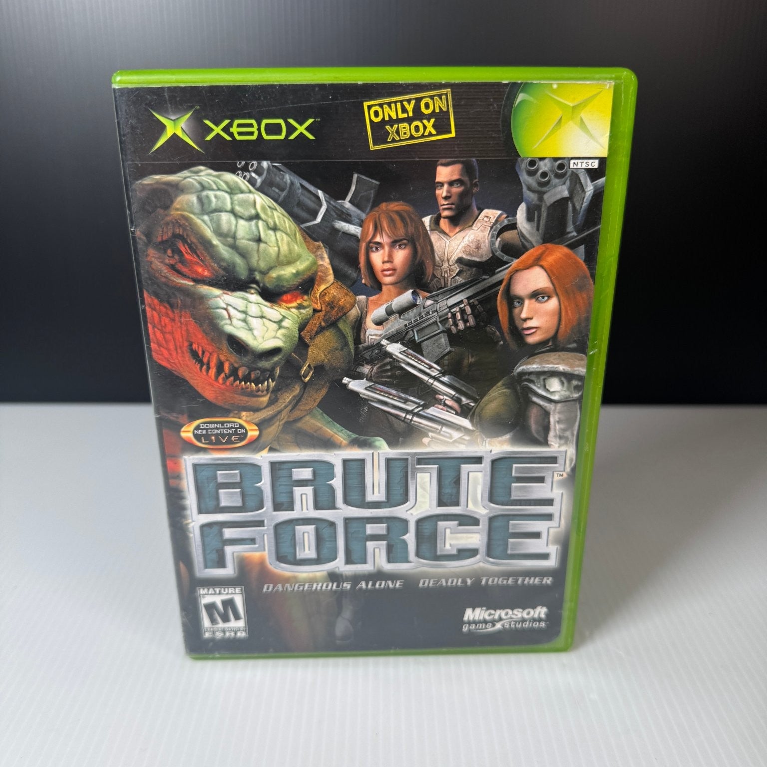 Brute Force Xbox Video Game Multiplayer Alien FPS