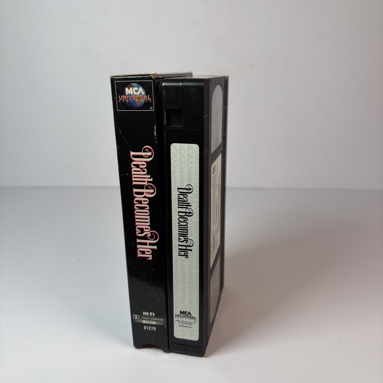 Death Becomes Her VHS 1992 Dark Comedy Fantasy MCA Universal